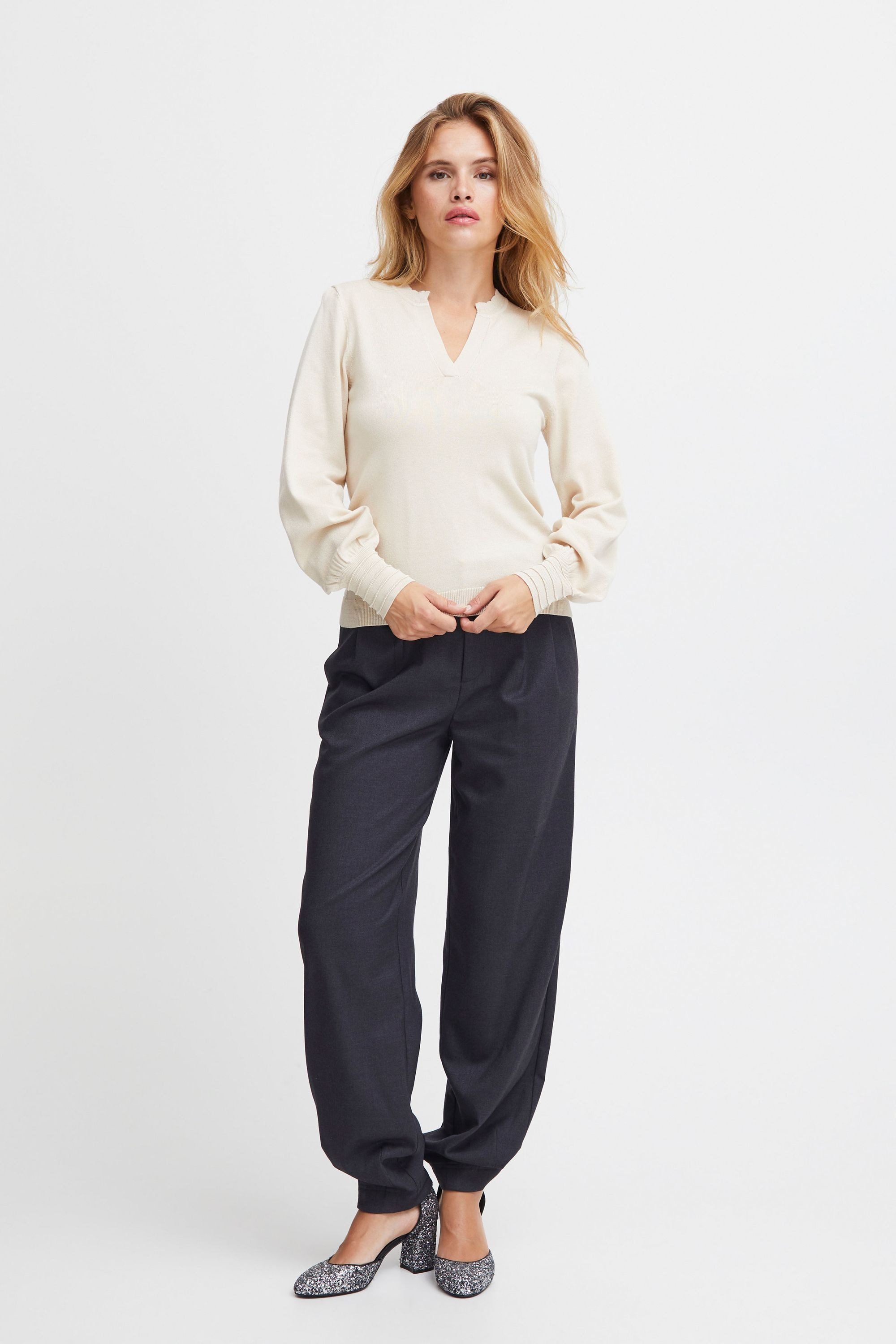 Pulz Jeans Strickfleece-Pullover »Strickpullover PZSara«