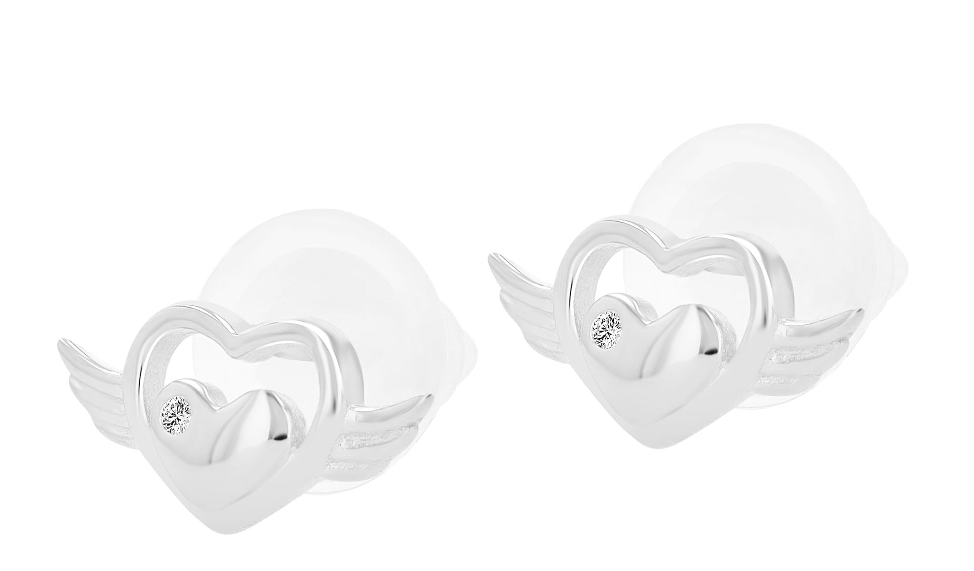 Adelia´s Paar Ohrhänger »Damen Ohrringe – Ohrstecker aus 925 Silber mit Zirkonia« Ein kleines Geschenk mit großer Wirkung