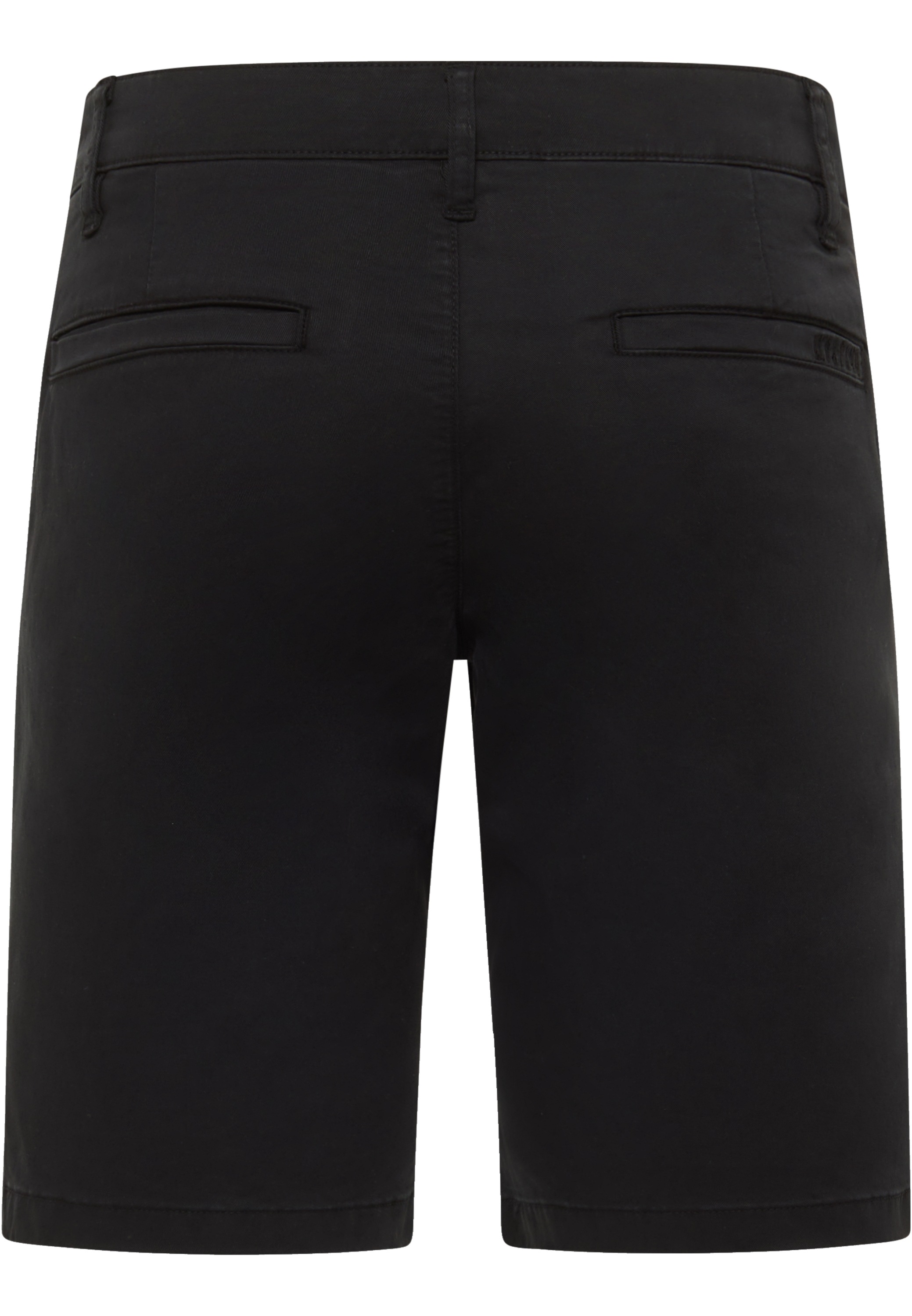 Shorts MUSTANG "Herren Style Brad Chino Shorts", Damen, Gr. 33, 4185 schwarz, Web, 98% Baumwolle, 2% Elasthan, unifarben, straight fit, Hosen Shorts 2