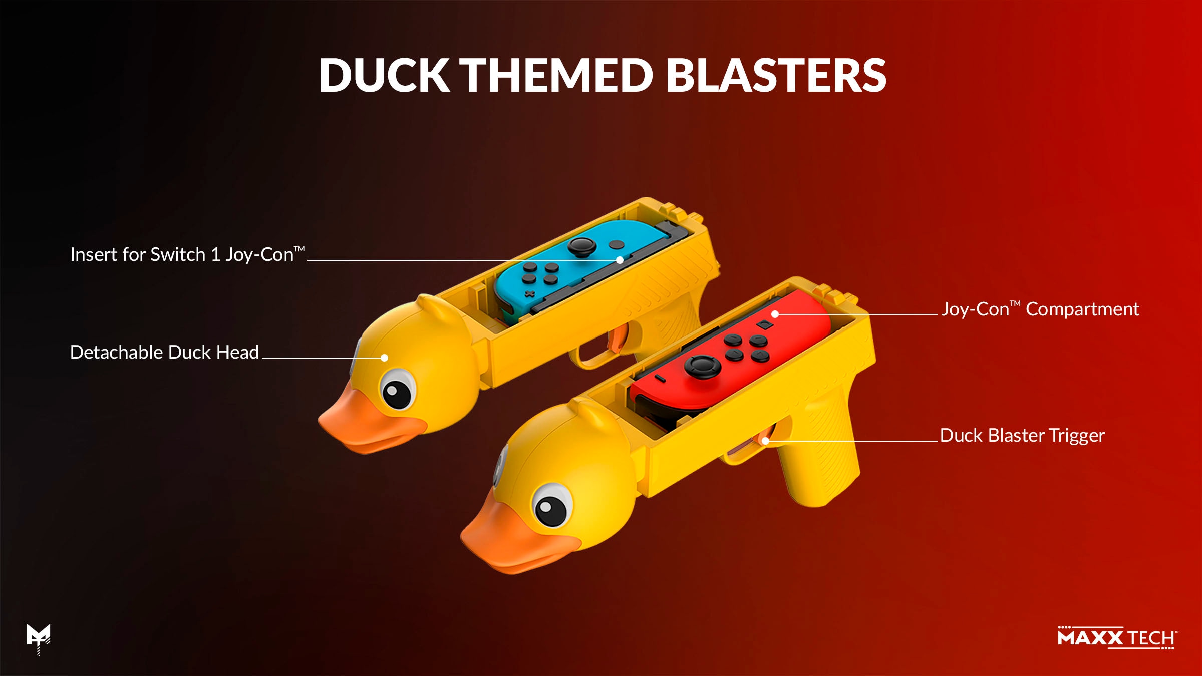 NBG Spielesoftware »Maxx Tech Duck, Quack, Shoot!« Nintendo Switch 2