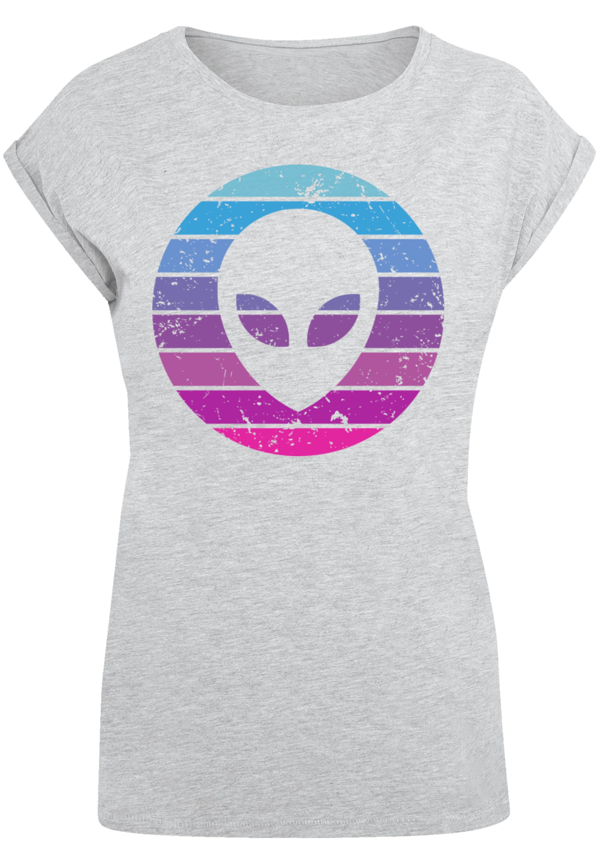 F4NT4STIC T-Shirt »Alien Kopf« Premium Qualität