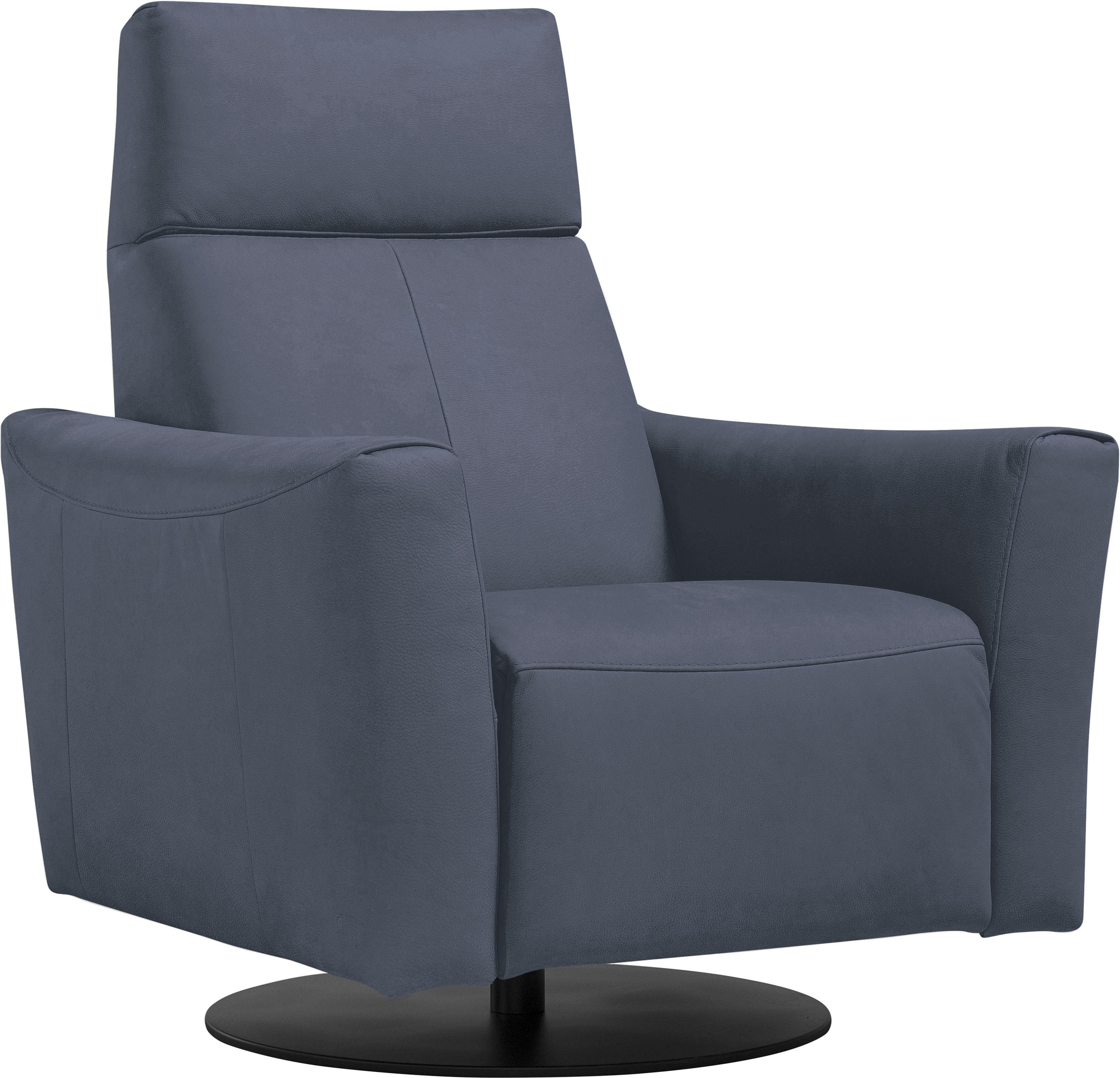 Egoitaliano Sessel "Blues Designsessel, Loungesessel, Breite 84cm, bequem und elegant" drehbar, inkl. manuelle Relaxfunktion durch Push-Back-Mechanismus