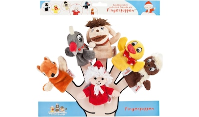 Fingerpuppe »Sandmann Fingerpuppen 6er-Set«, (Set, 6 tlg.)