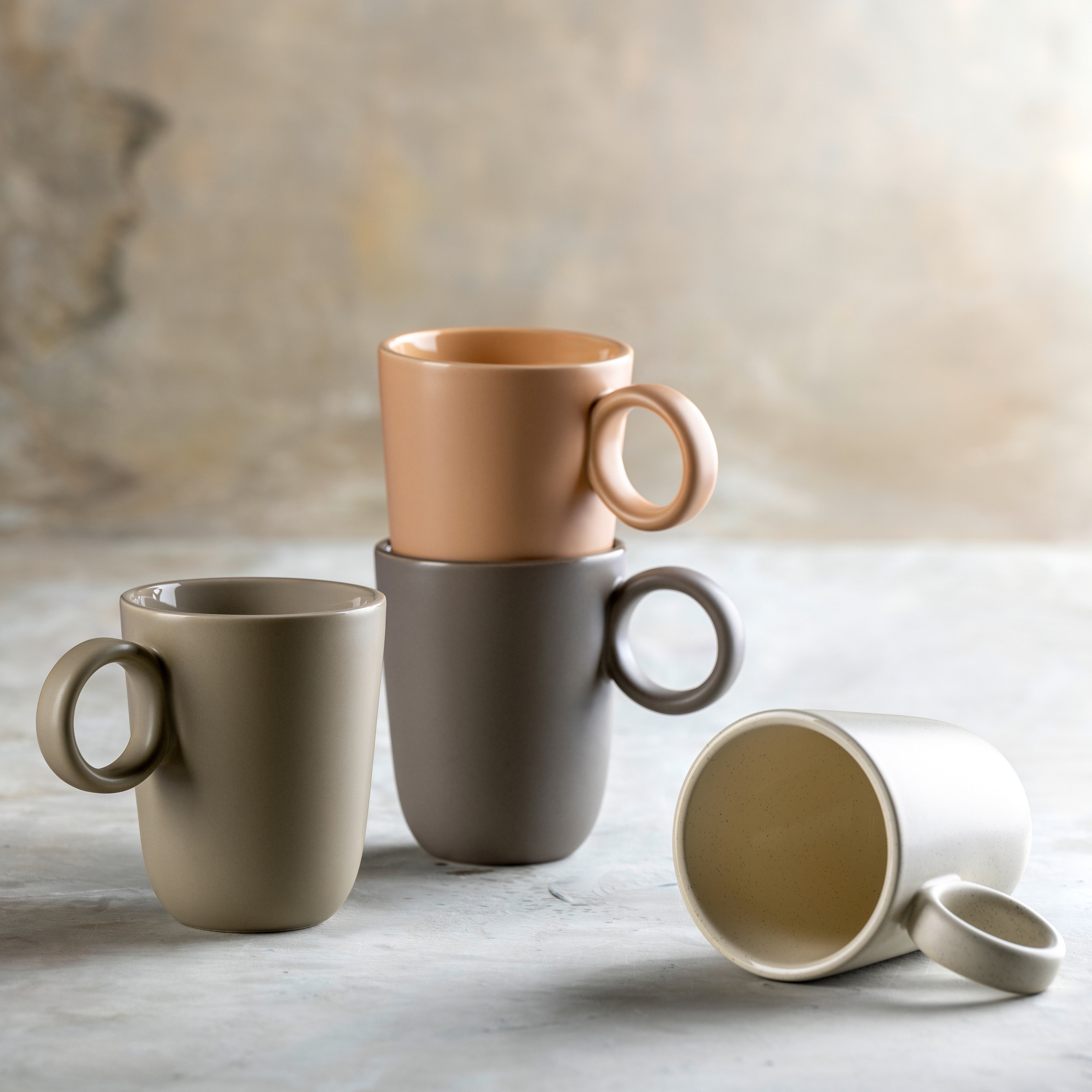 Thumbnail - LEONARDO Tasse "Keramiktasse, ROMA, 6er-Set" spülmaschinengeeignet