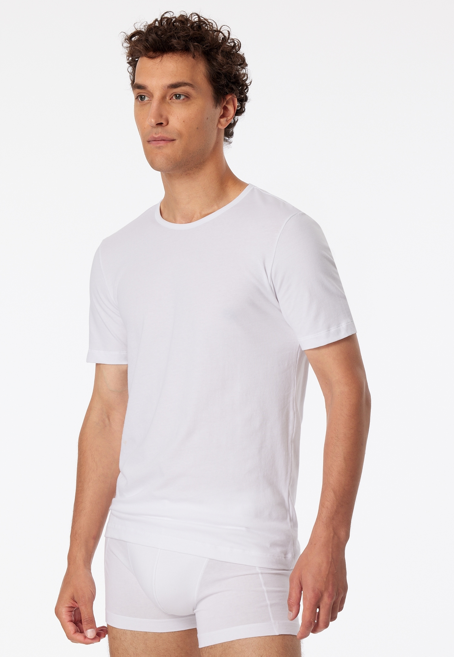 Schiesser Unterhemd, (2er-Pack), mit rundem Halsausschnitt ▷ für | BAUR | Unterhemden