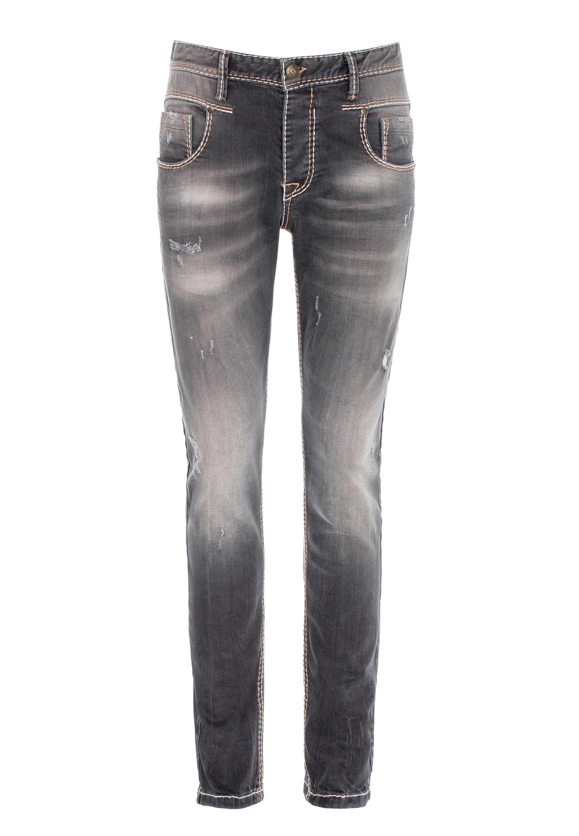 Cipo & Baxx Bequeme Jeans »CD668«, in modernem Straight Fit-Schnitt