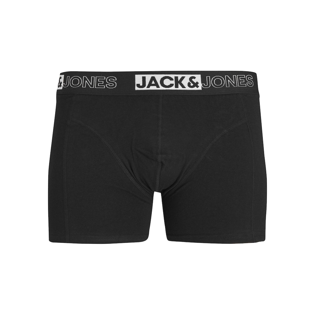 Jack & Jones Boxershorts »JACYAKU TRUNKS 3 PACK«, (Packung, 3 St.)