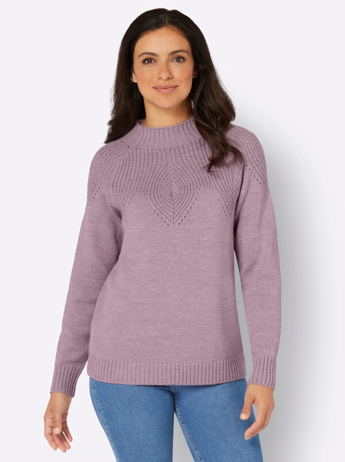 Inspirationen Stehkragenpullover "Pullover"