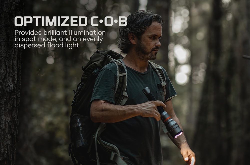 NEBO LED Taschenlampe »Nebo DAVINCI™ 12000 RC Mag Dial« Set, Taschenlampe inkl. Ladekabel, 2 Stk. tlg.