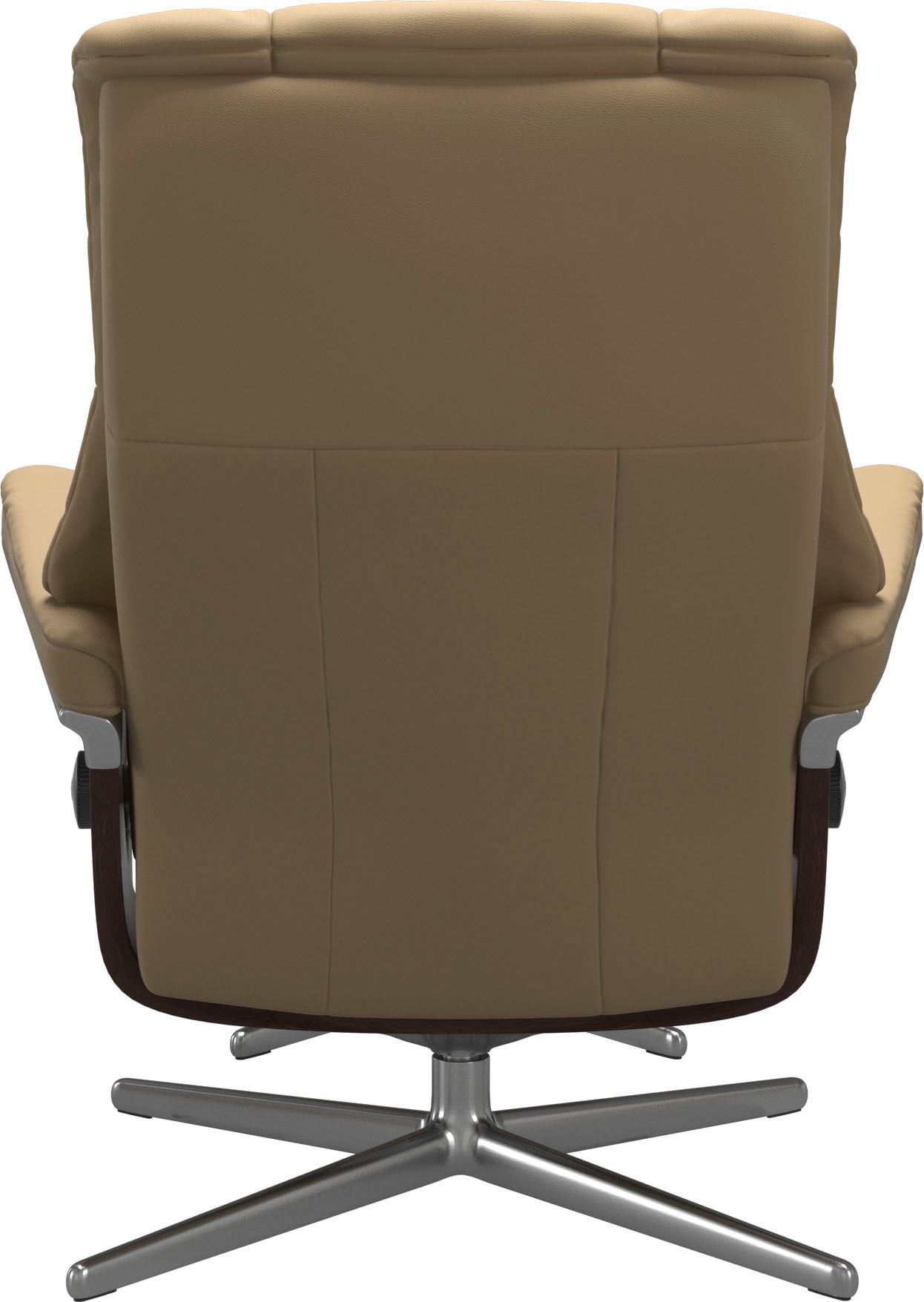 Stressless® Fußhocker »Mayfair«, mit Cross Base, Größe S, M & L, Holzakzent Braun