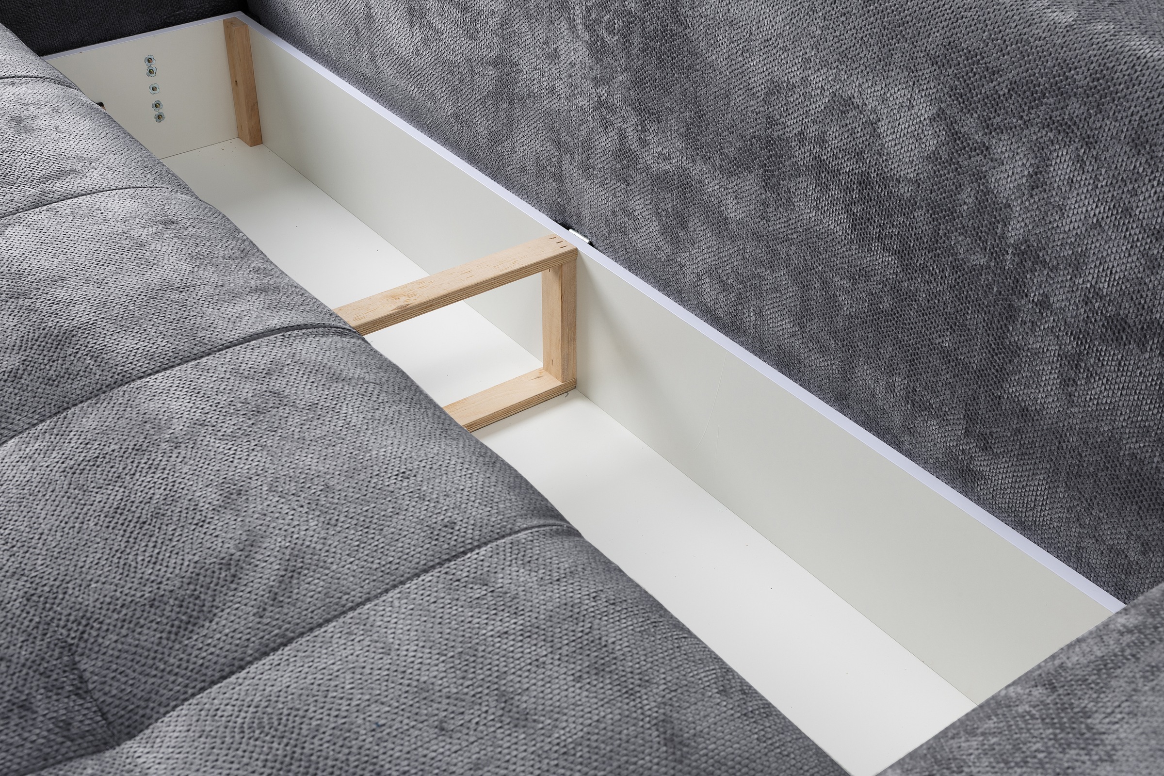 exxpo - sofa fashion Big-Sofa inkl. Bettfunktion und Bettkasten,toller Sitzkomfort, Steppung im Sitz