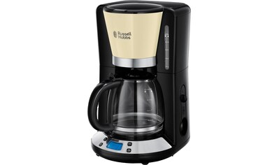 RUSSELL HOBBS Filterkaffeemaschine »Colours Plus+ 24033-56«, 1,25 l Kaffeekanne,... kaufen