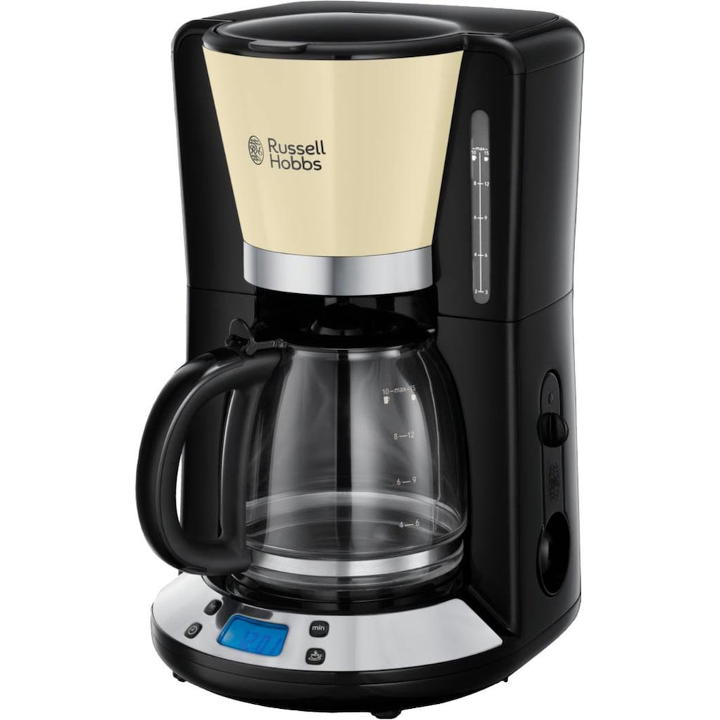 RUSSELL HOBBS Filterkaffeemaschine »Colours Plus+ 24033-56«, 1,25 l Kaffeekanne, Papierfilter, 1x4