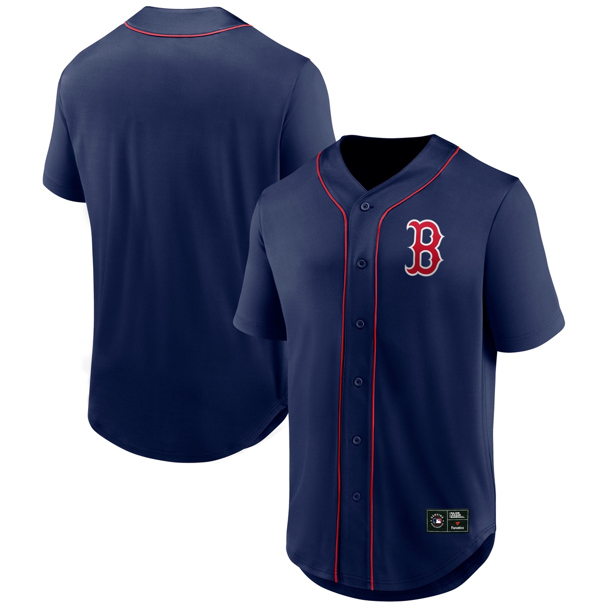FANATICS Kinder Footballtrikot "Fanatics Trikot Boston Red Sox Core Foundation"blau, Gr. M, 100% Polyester, Trikots