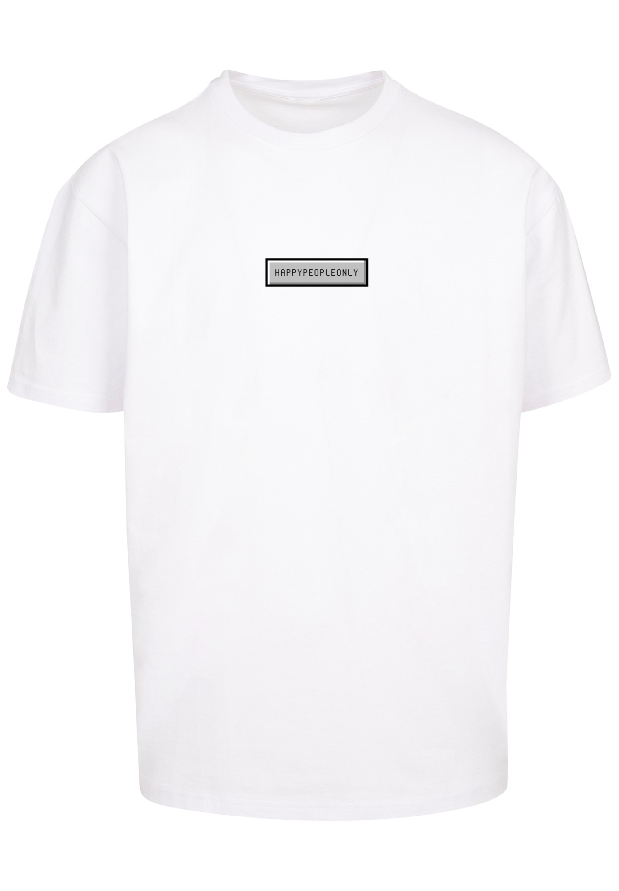 F4NT4STIC T-Shirt »SIlvester Party Happy People Only«, Print