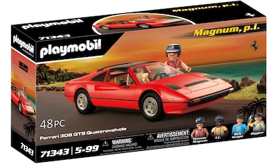 Konstruktions-Spielset »Magnum, p.i. Ferrari 308 GTS Quattrovalvole (71343)«, (48 St.)