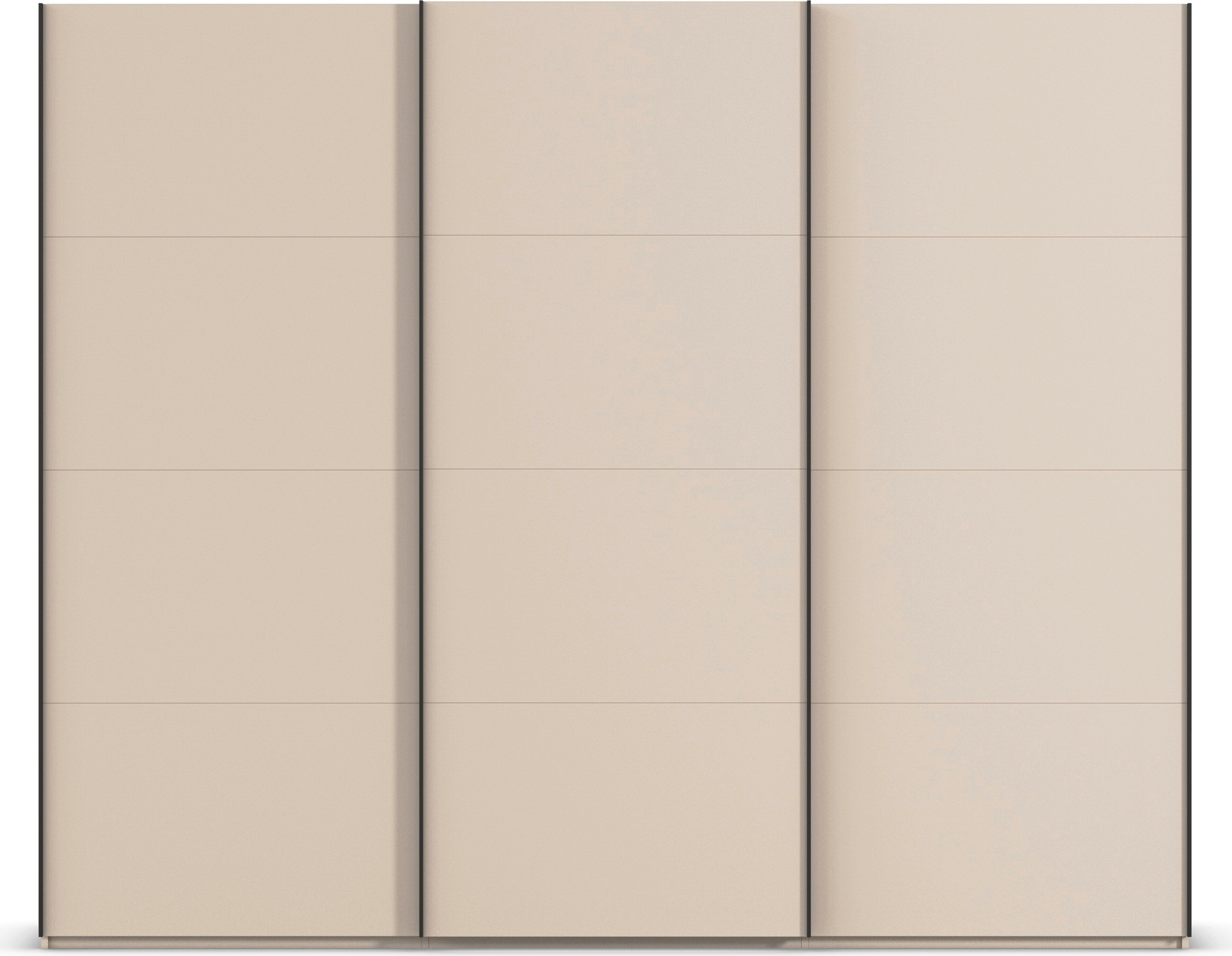rauch Schwebetürenschrank »Kleiderschrank Schrank Garderobe Schlafzimmerschrank SCALE-FYRA«, edle viergeteilte Türen viele Farben und Griff-Farben MADE IN GERMANY