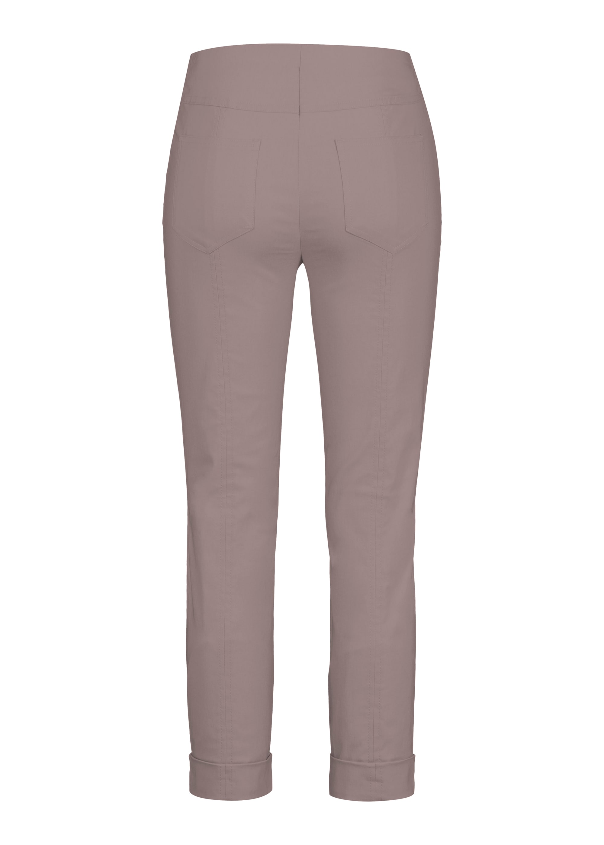 Stehmann Stretch-Hose, mit aufschlag am Saum