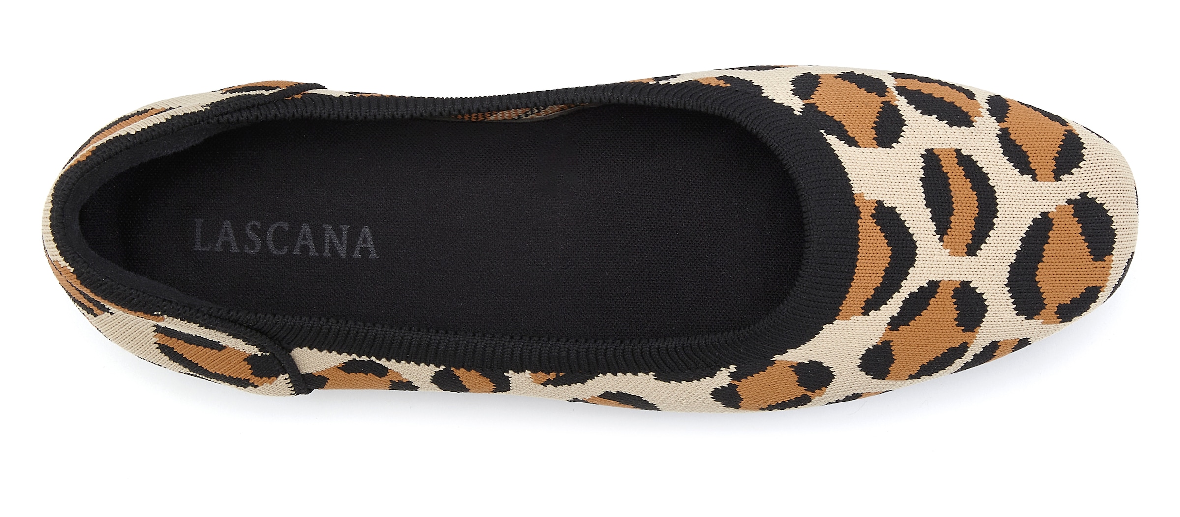 LASCANA Ballerina  mit modischem Animal-Muster