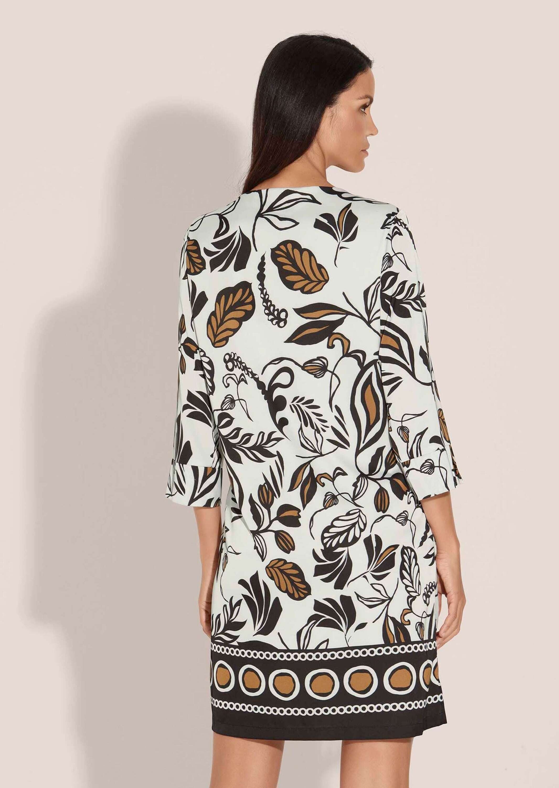 MADELEINE Sommerkleid »Kleid Rundhals-Kleid mit Unikat-Print«