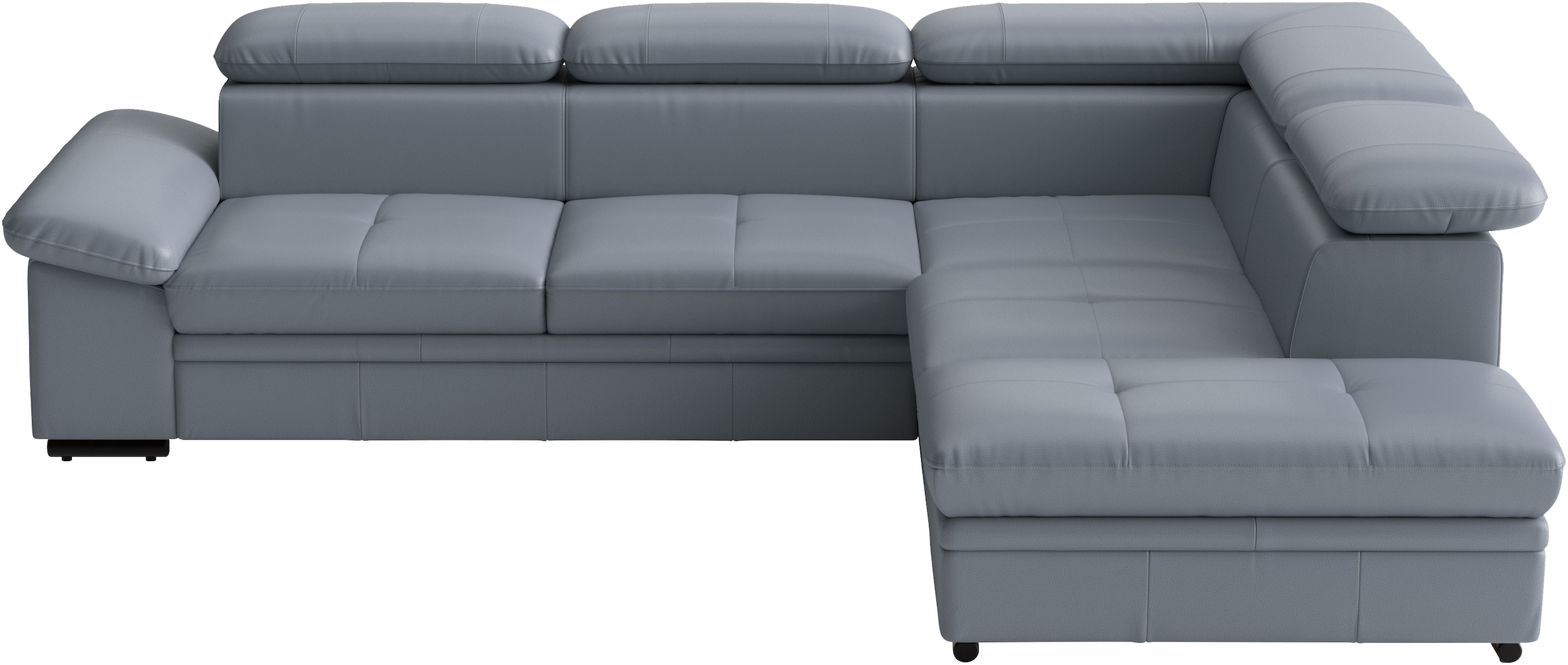 sit&more Ecksofa "Viola L-Form, B: 249 cm, Arm- & Kopfteilverstellung" optional mit Schlaffunktion