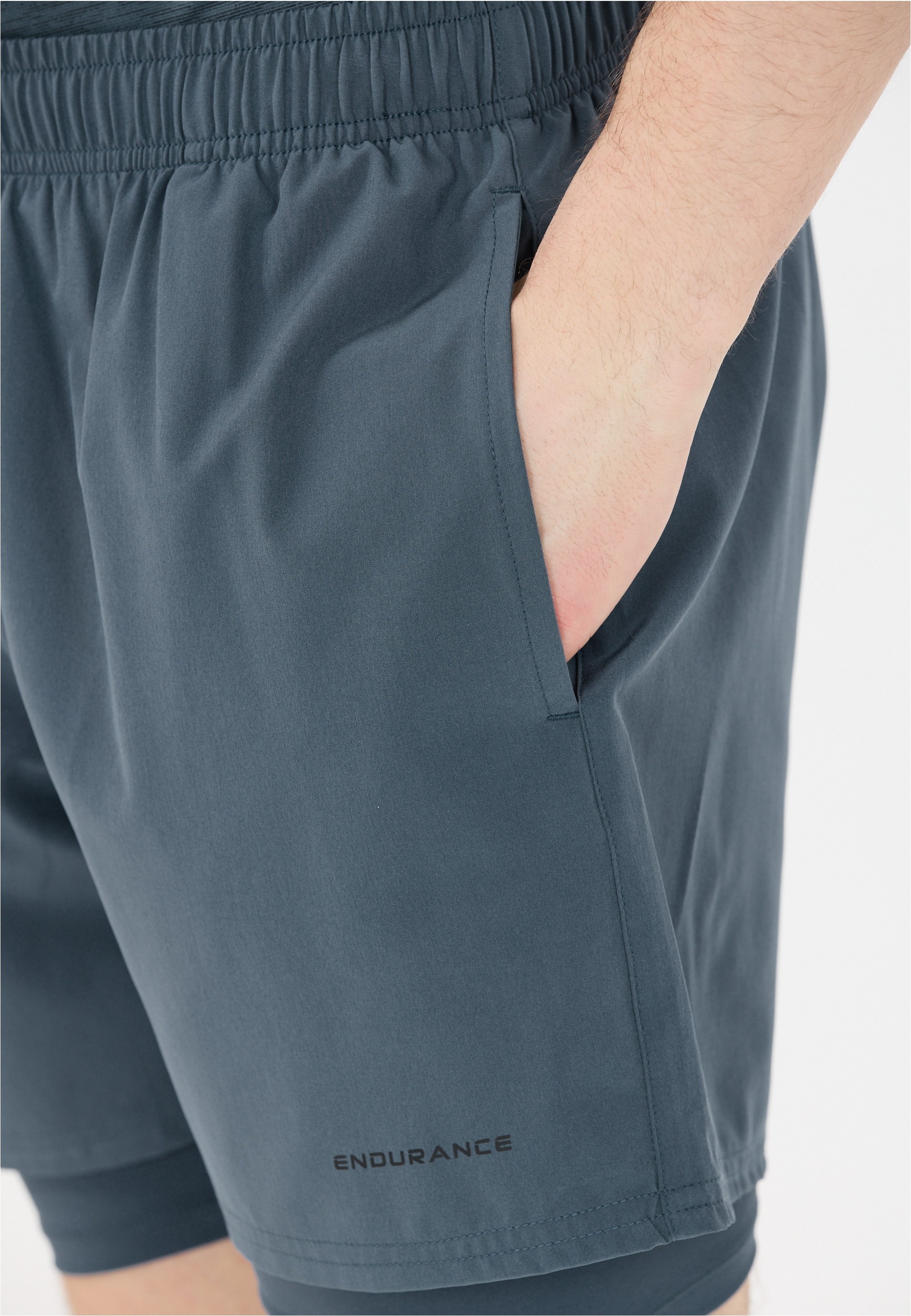 ENDURANCE Shorts »Kros«, Im 2-in-1-Design mit Quick Dry und Stretch-Funktion