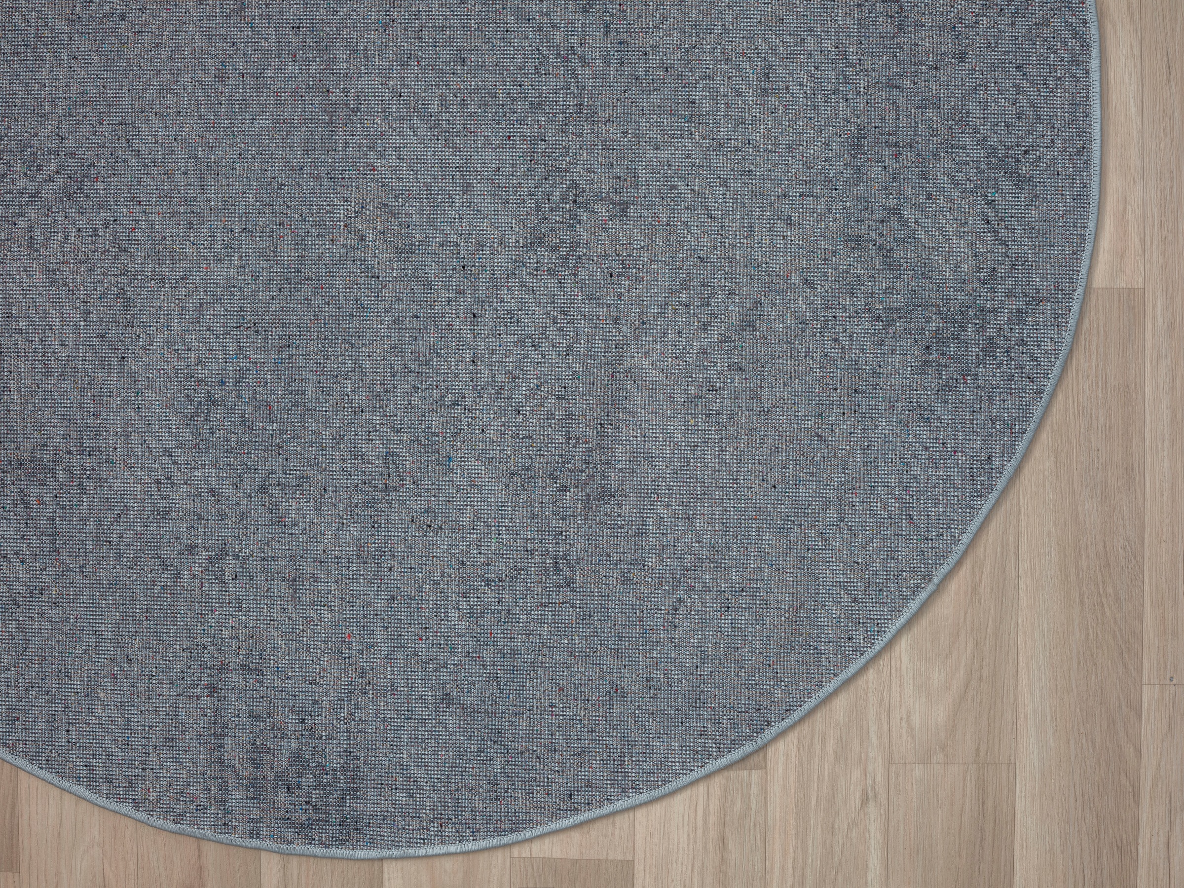 my home Teppich »Micah«, rund, 8 mm Höhe, Kurzflor, modernes Design, pflegeleicht, Wohnzimmer