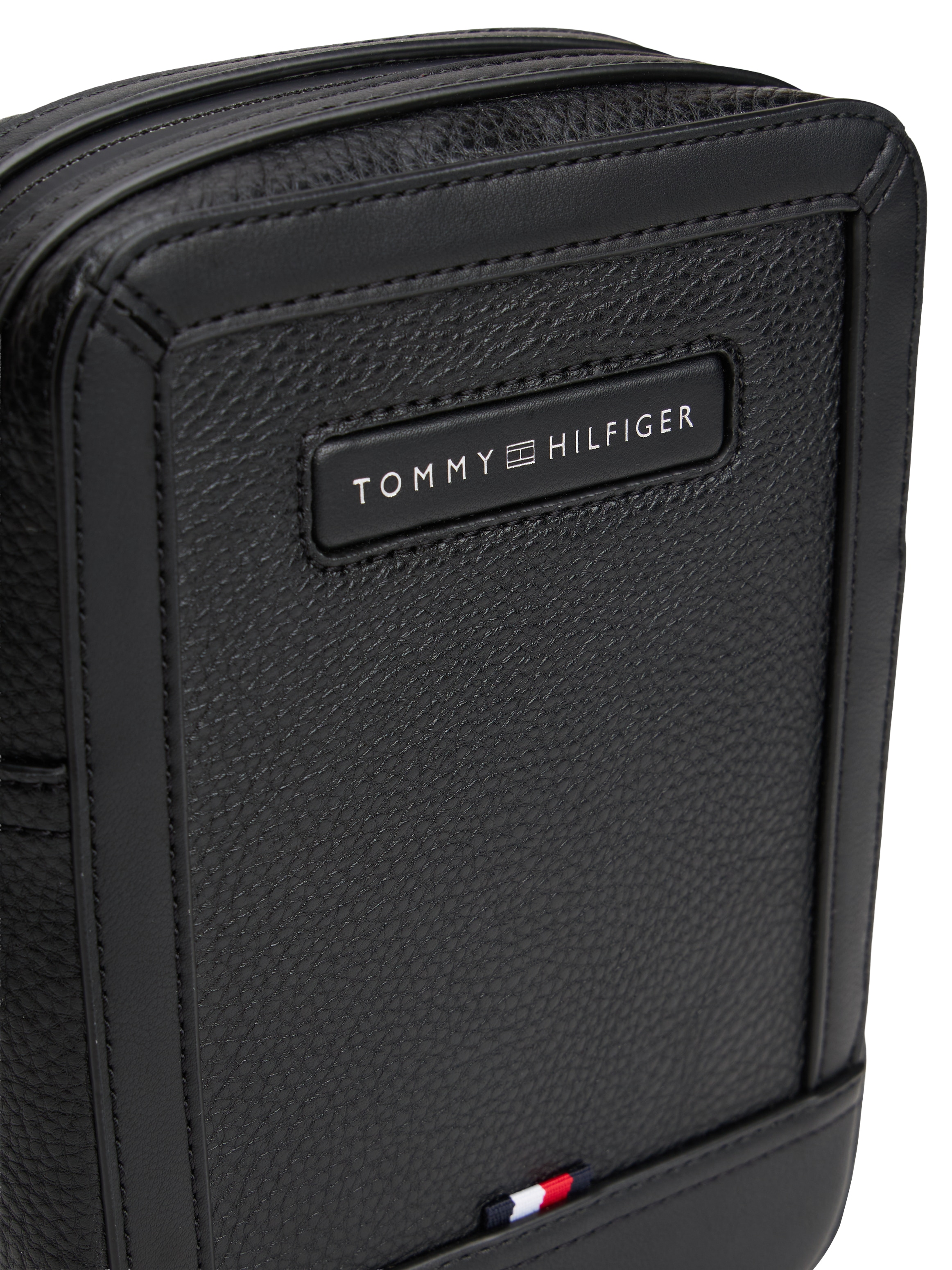 Tommy Hilfiger Umhängetasche »TH CENTRAL MINI REPORTER« , Men Schultertasche, Crossbodybag mit verstellbarem Umhängeriemen
