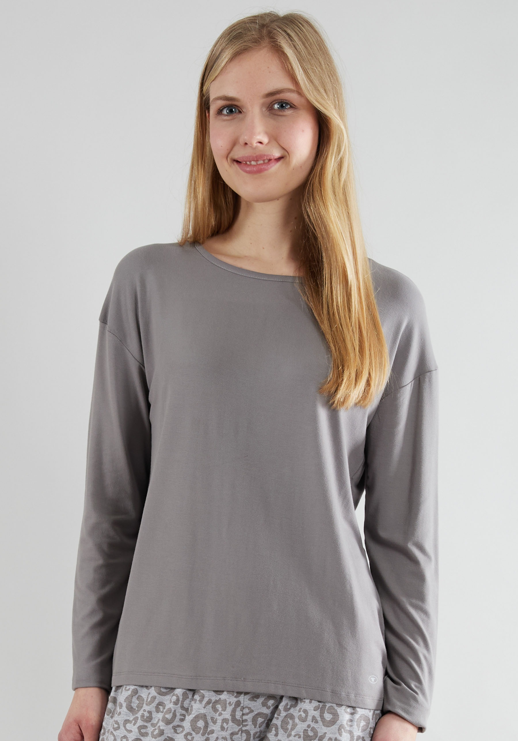 TOM TAILOR Langarmshirt »Florence«, U-Boot Ausschnitt, Langarm
