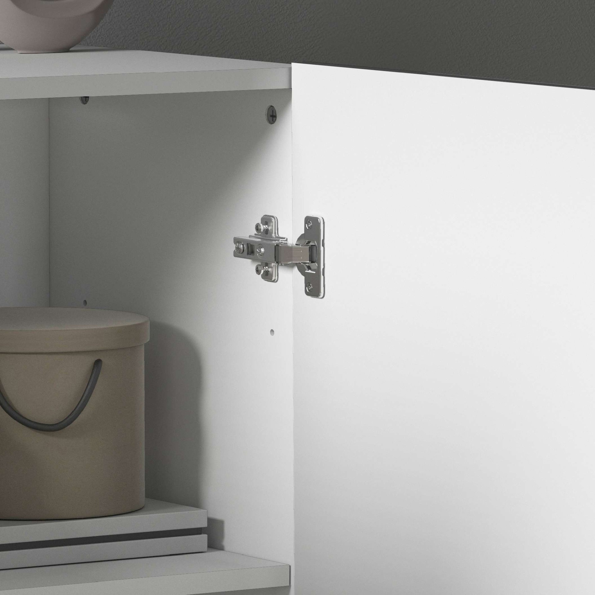 INOSIGN Aktenschrank »Essential, Mehrzweckschrank, Büroschrank mit 2 Türen«, & verstellbaren Einlegeböden, Höhe 86 oder 166 cm, Made in Italy