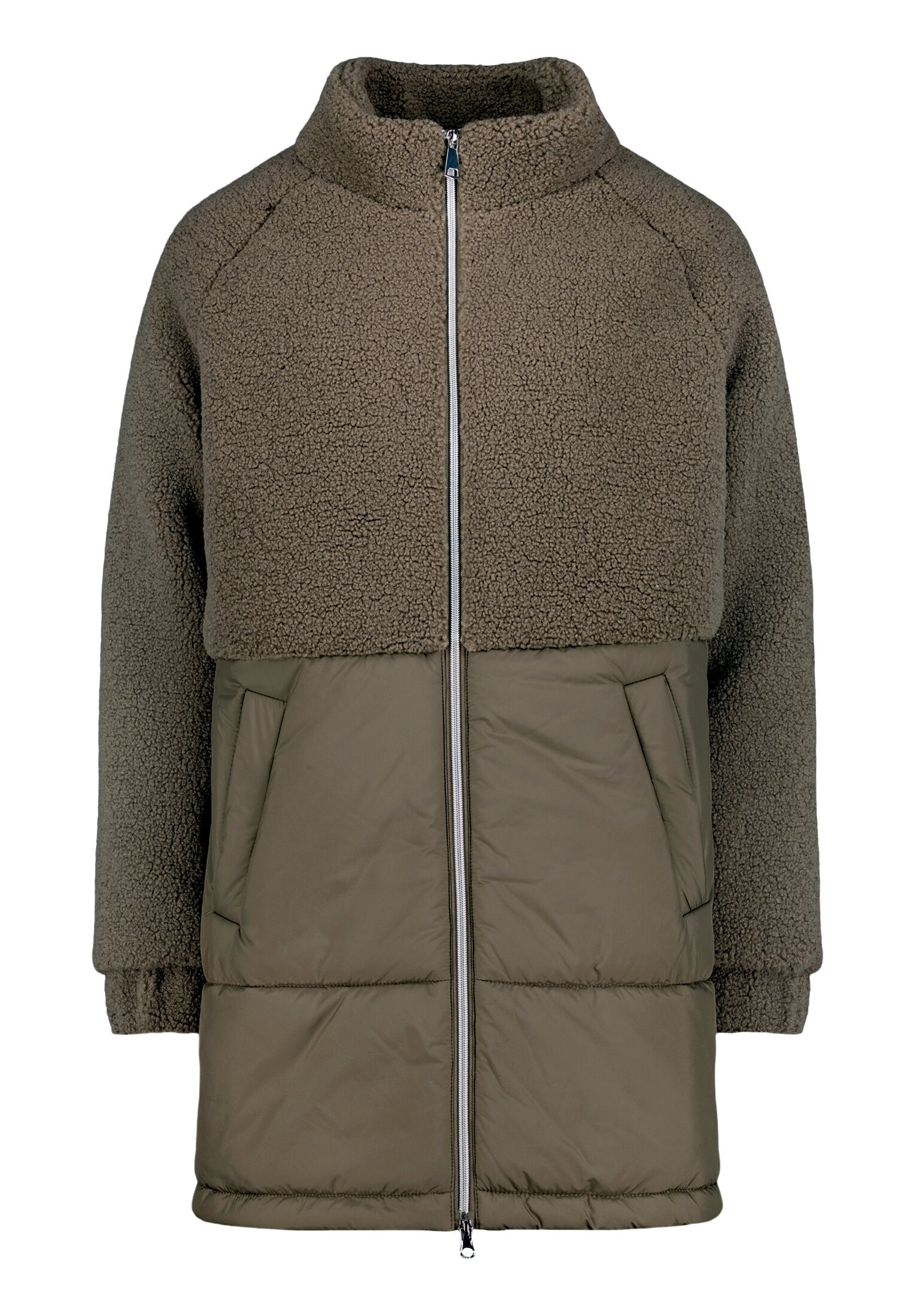 Cartoon Fellimitatjacke »Damen mit Plüsch«