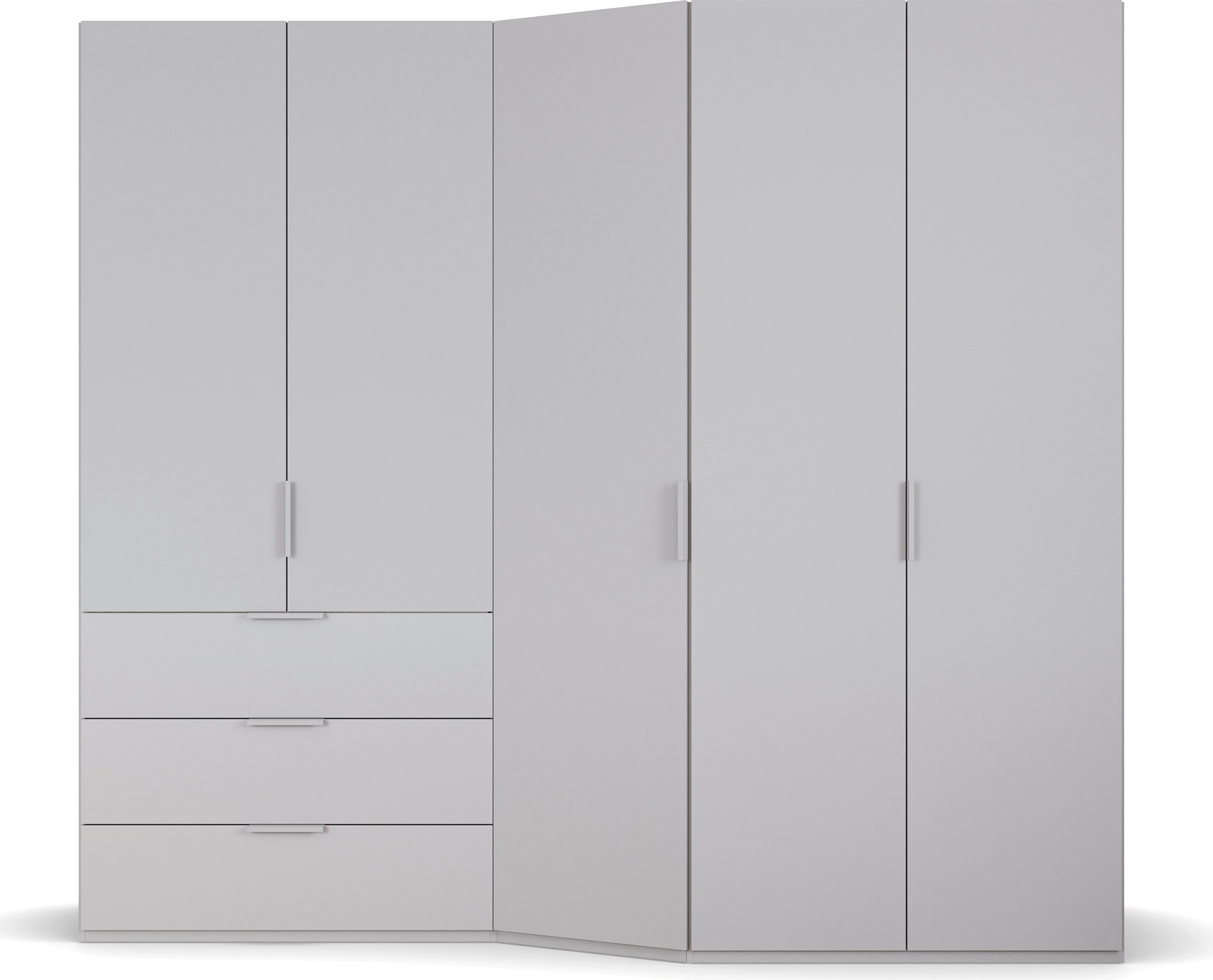 rauch Drehtürenschrank »Kleiderschrank Schrank Garderobe Wäscheschrank WAVE«, in 2 unterschiedlichen Tiefen, mit Soft-Close Funktion MADE IN GERMANY