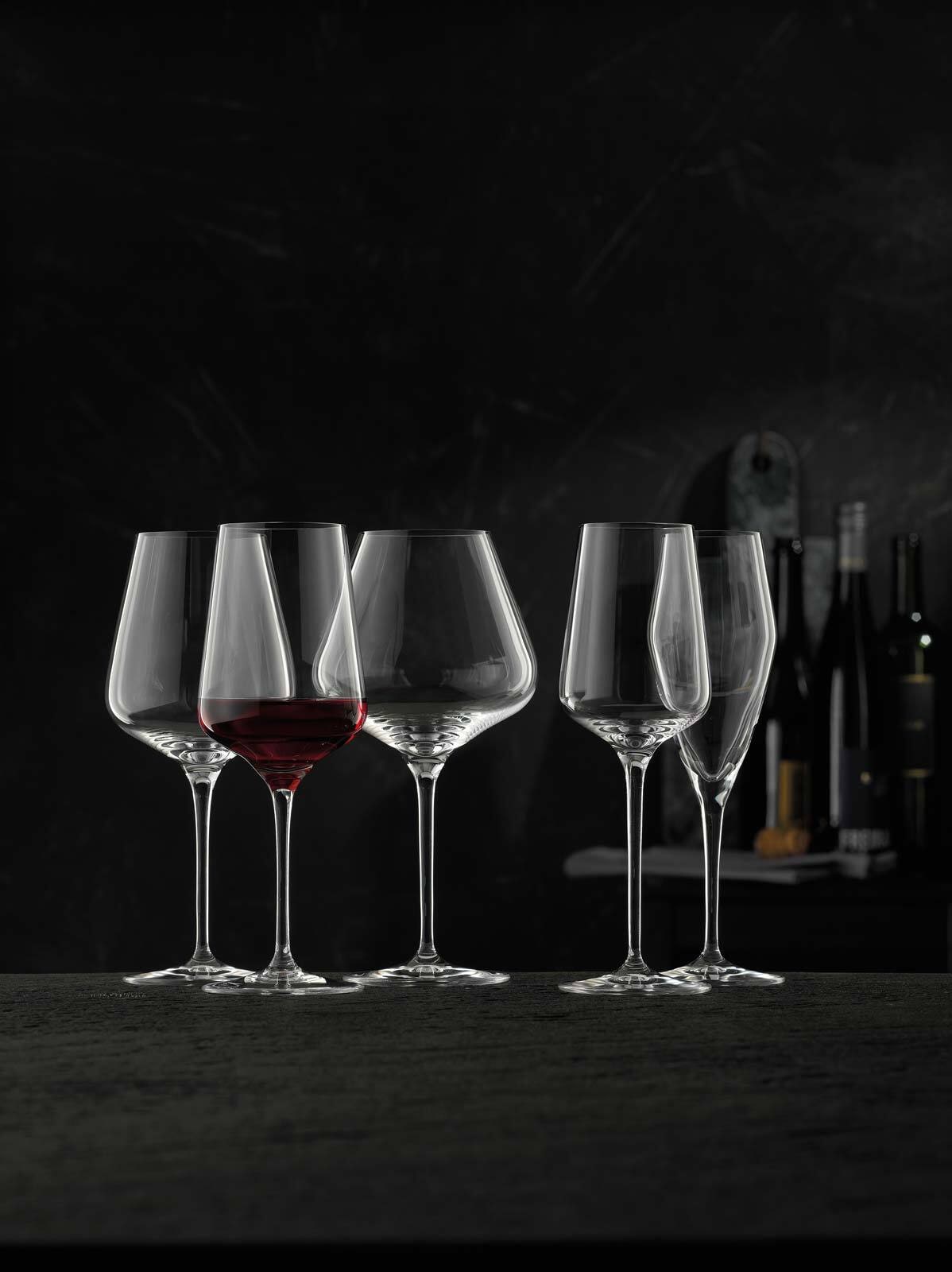 Nachtmann Rotweinglas »Rotweingläser ViNova 550 ml 4er Set transparent«