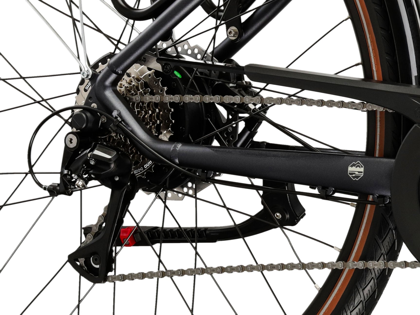 Kross E-Bike »E-Trekkingbike Herren Trans Hybrid 1.0 28" graphitgrau 8 Gänge«, 8 Gang, Shimano, ACERA M3020, Heckmotor 250 W