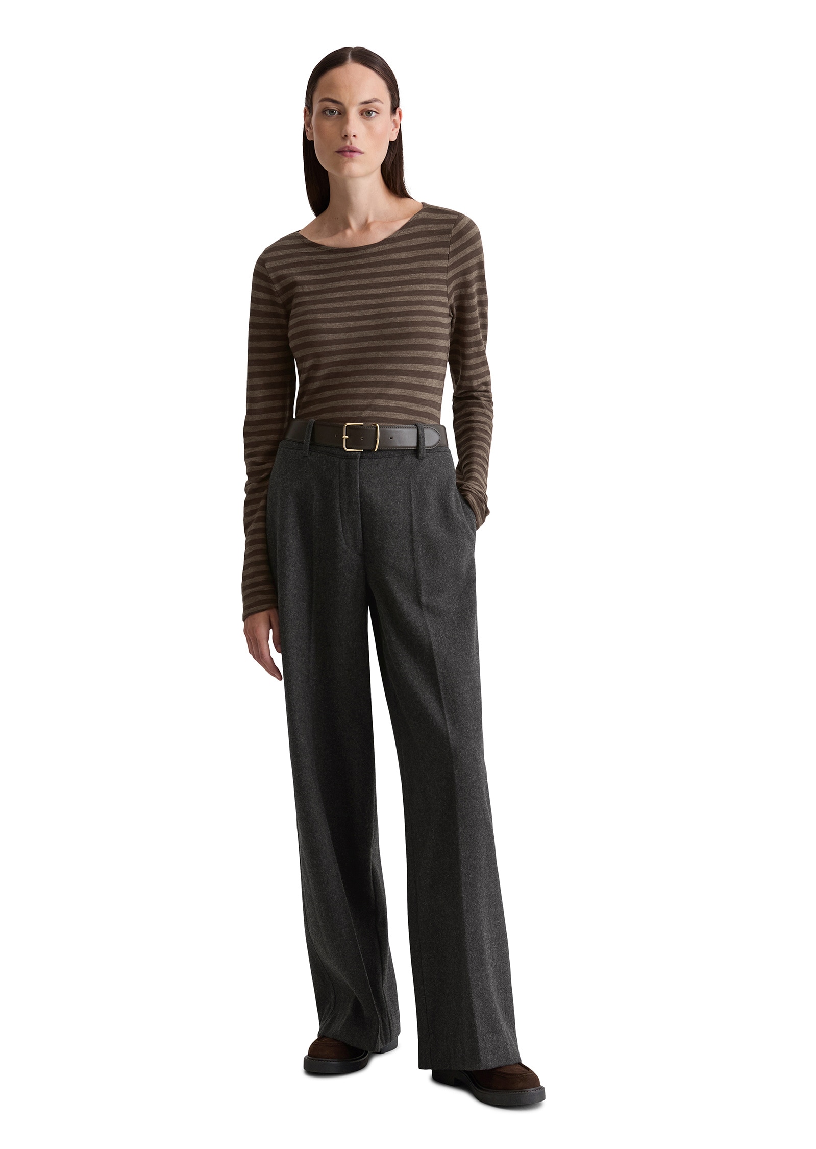 Marc O'Polo Langarmshirt »aus Slubjersey«