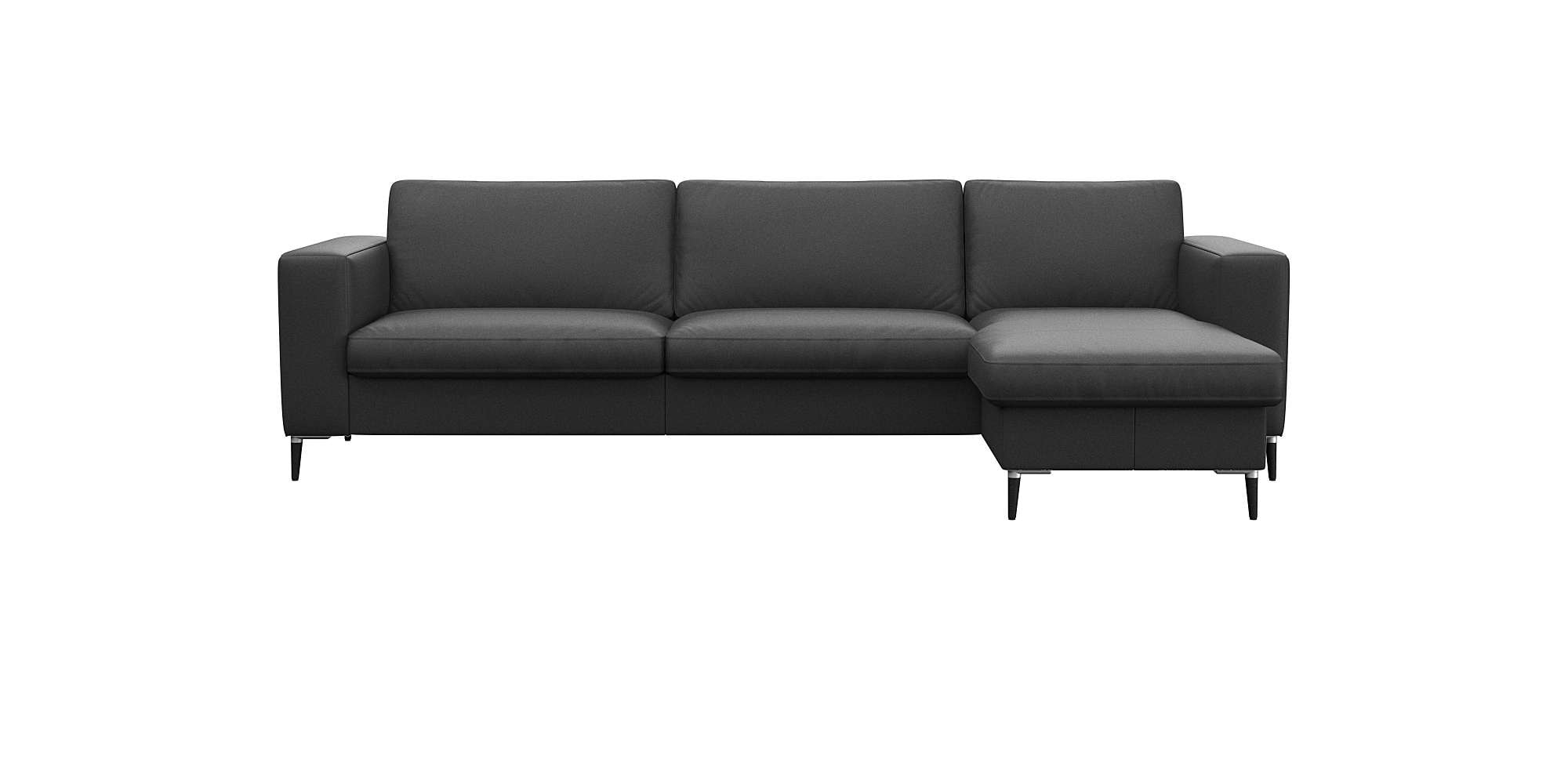 FLEXLUX Ecksofa "Fiore, super Sitzkomfort durch Kaltschaum im Sitz, L-Form" günstig online kaufen