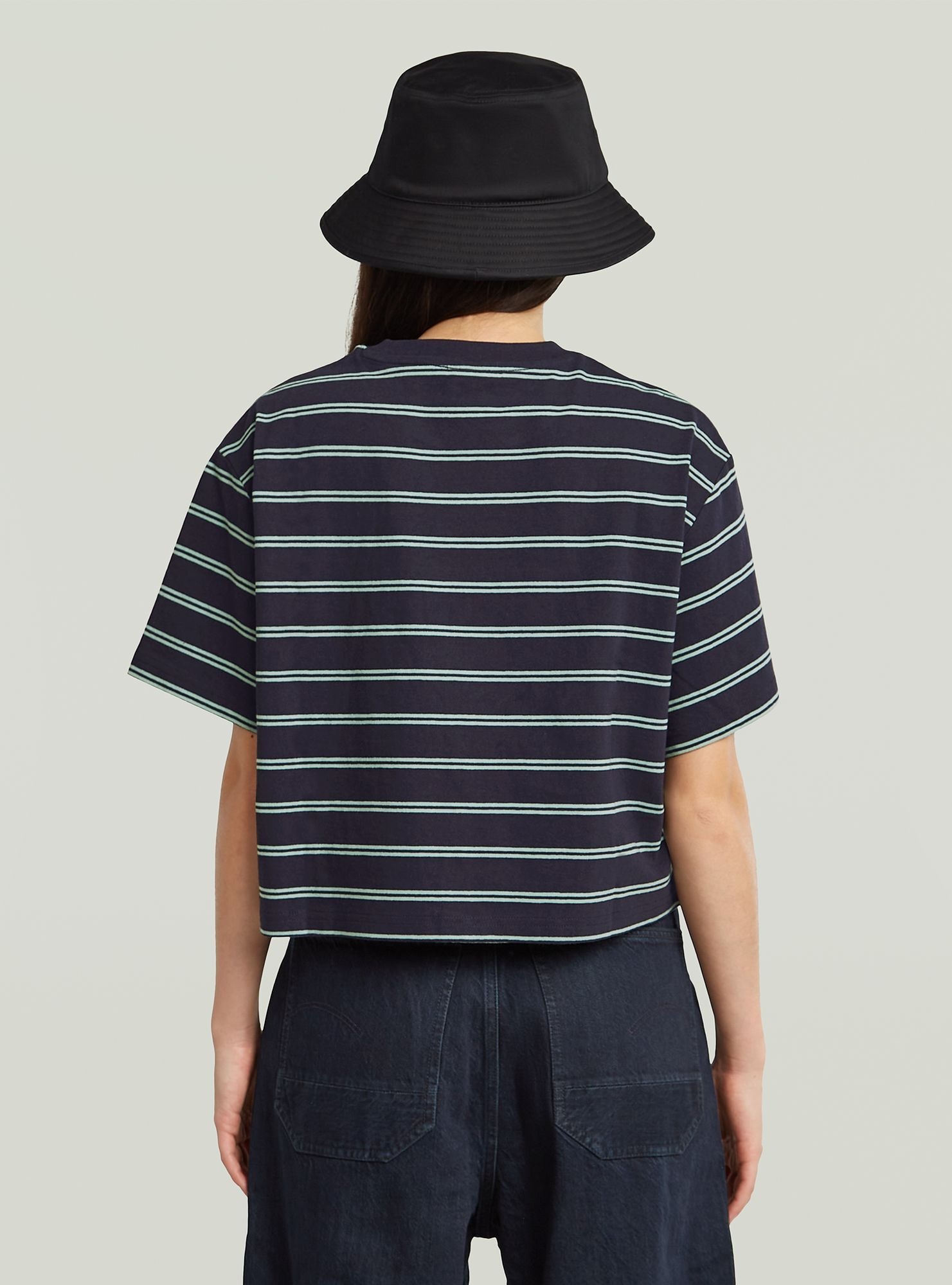 G-STAR T-Shirt »A Line Stripe Boxy T-Shirt«