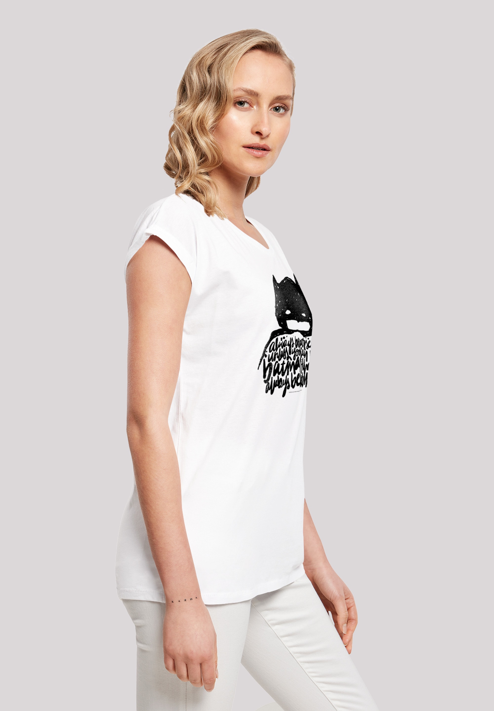 F4NT4STIC T-Shirt »DC Comics Batman Always Be Yourself«, Print