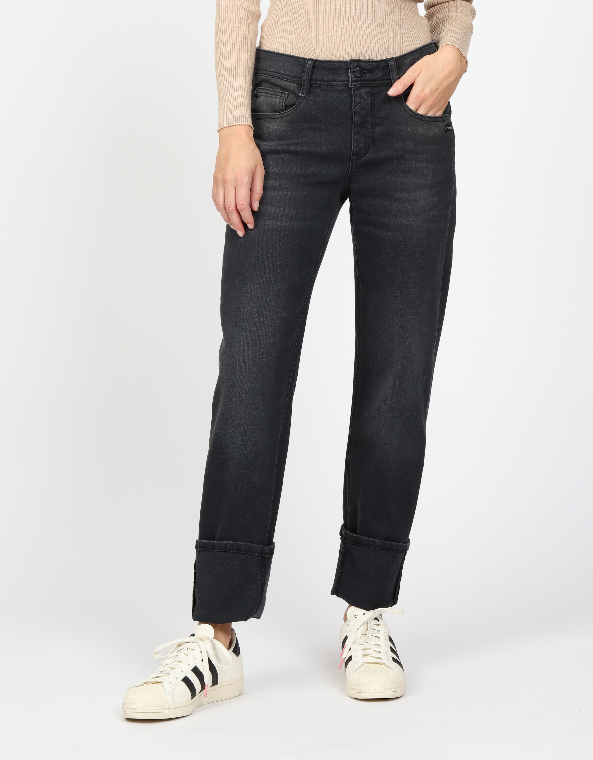 GANG Loose-fit-Jeans "94AMELIE STRAIGHT" günstig online kaufen