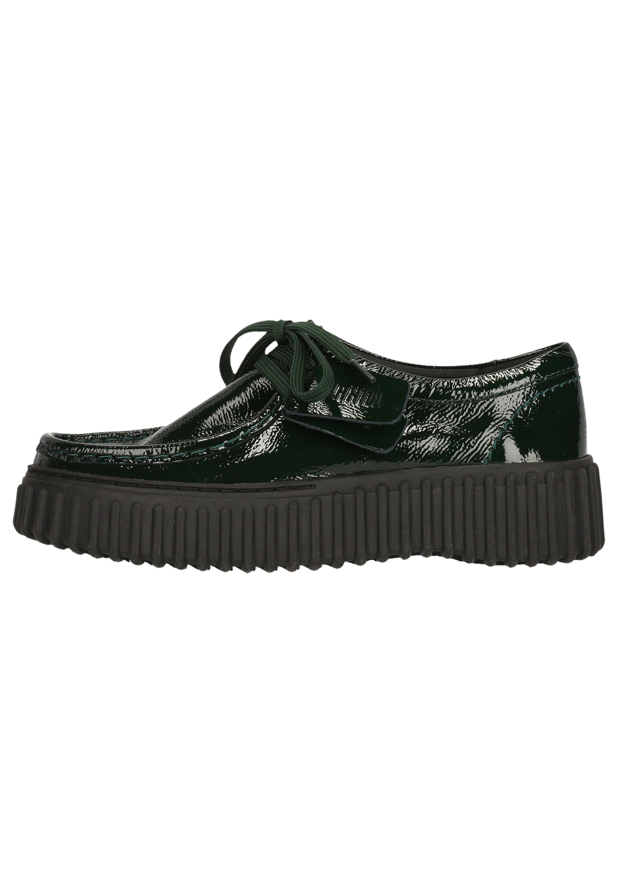 Clarks Schnürschuh "Torhill Bee" mit gerippter Laufsohle günstig online kaufen