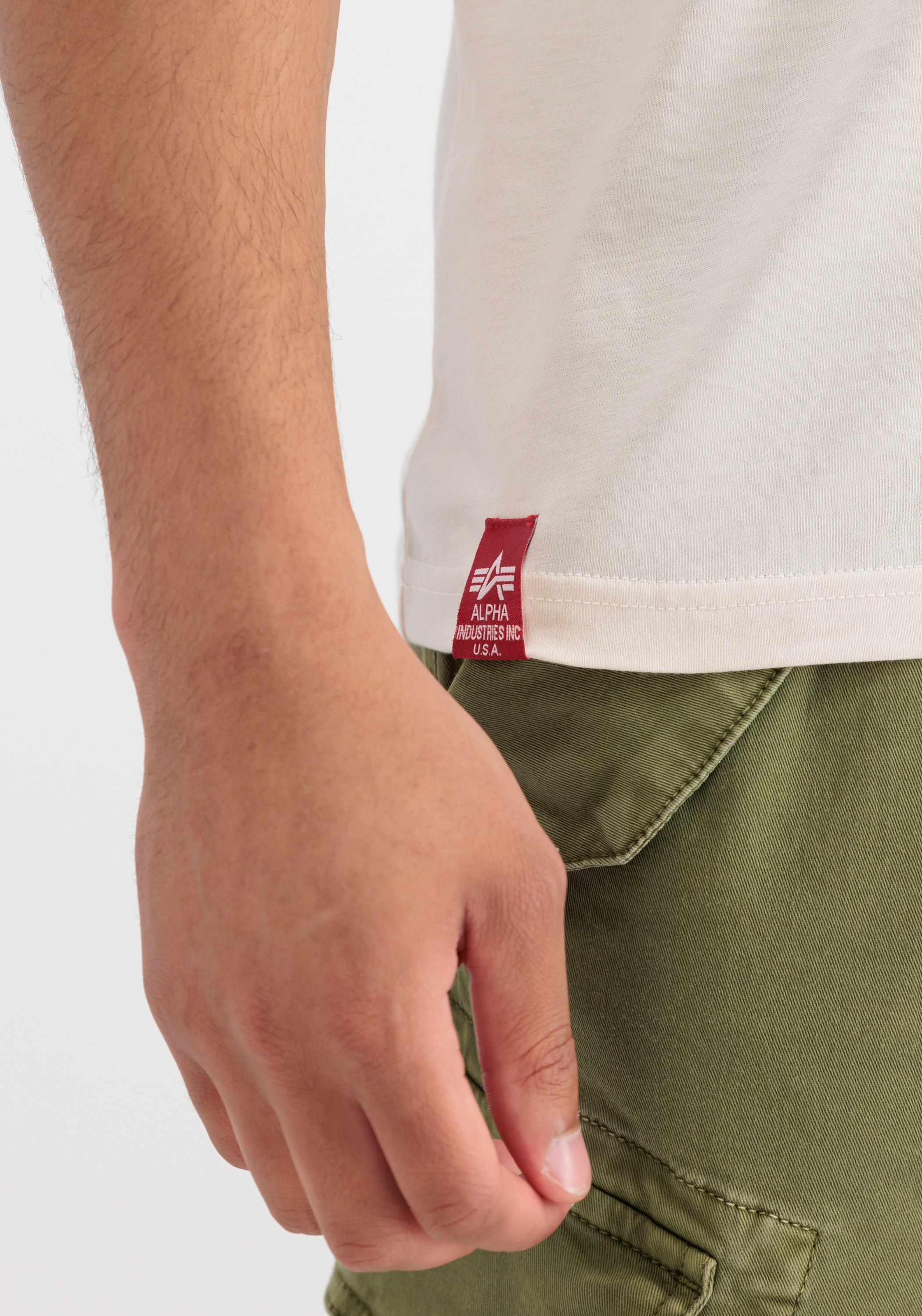 Alpha Industries T-Shirt »Alpha Industries Men - T-Shirts Alpha Wording T«
