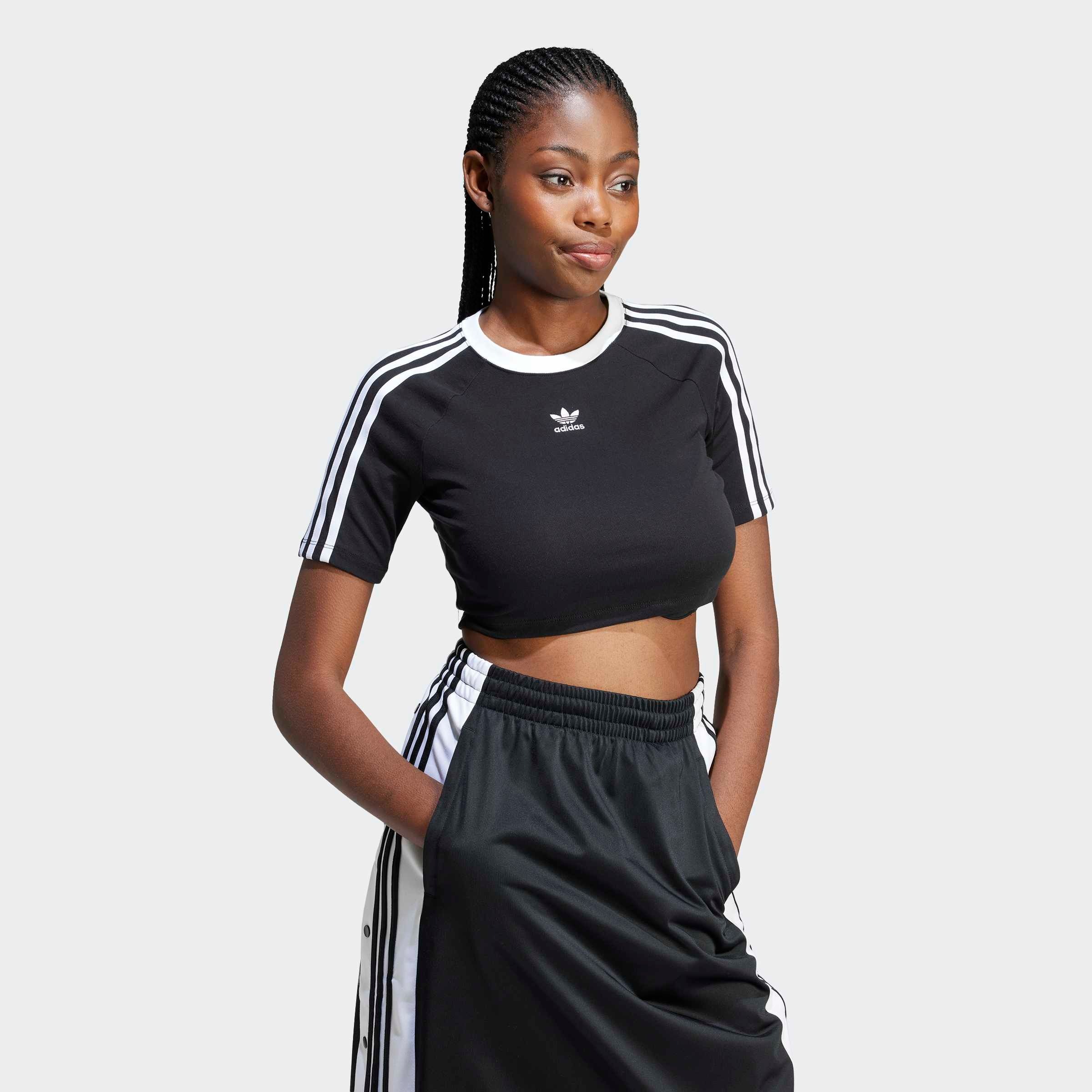 adidas Originals T-Shirt "3 S BABY TEE" sportlicher Stil, cropped, mit drei günstig online kaufen