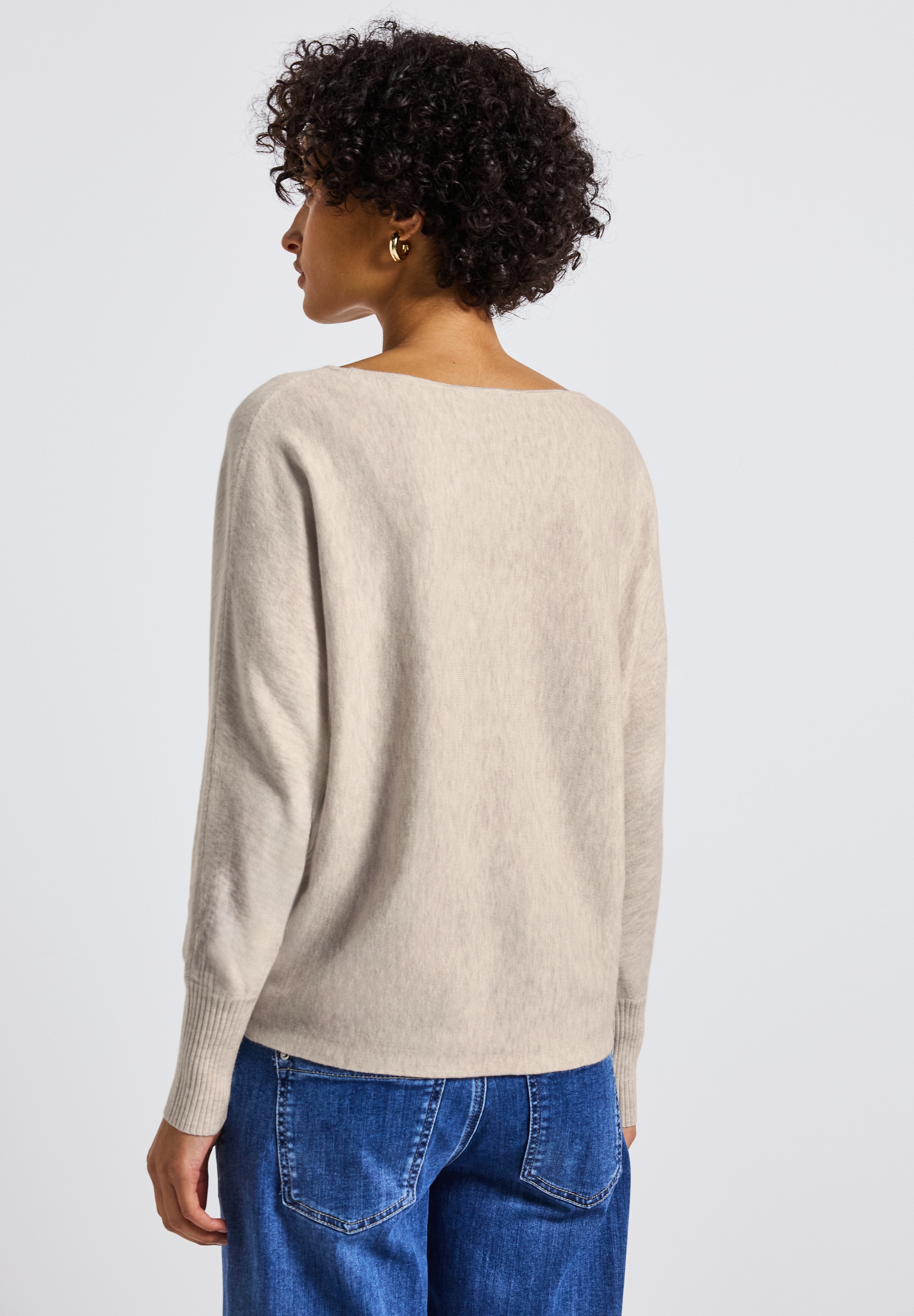 STREET ONE Strickpullover, mit U-Boot-Ausschnitt