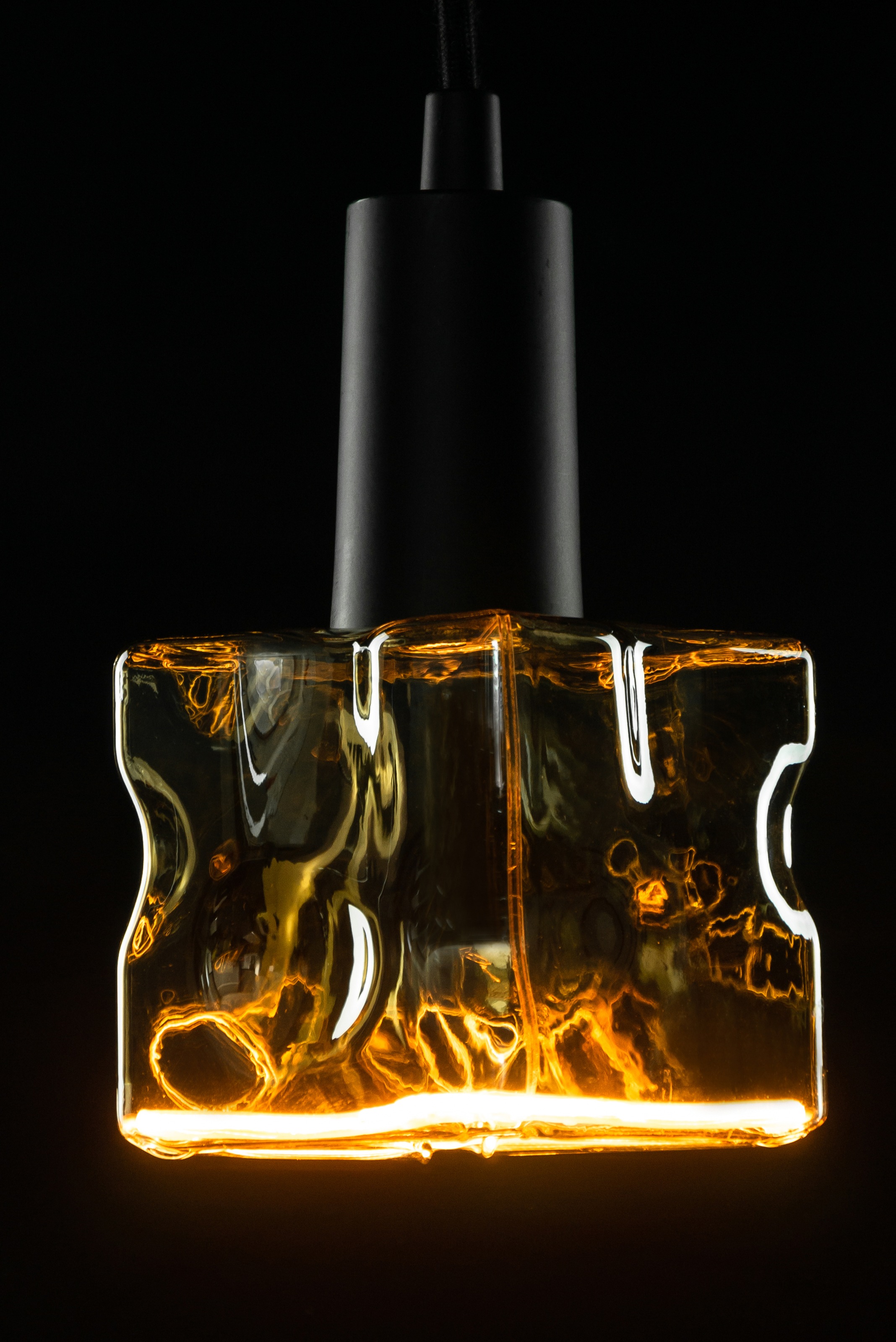 SEGULA LED-Leuchtmittel »LED Ice Cube smokey grau«, E27, Warmweiß, dimmbar, E27, Ice Cube smokey grau