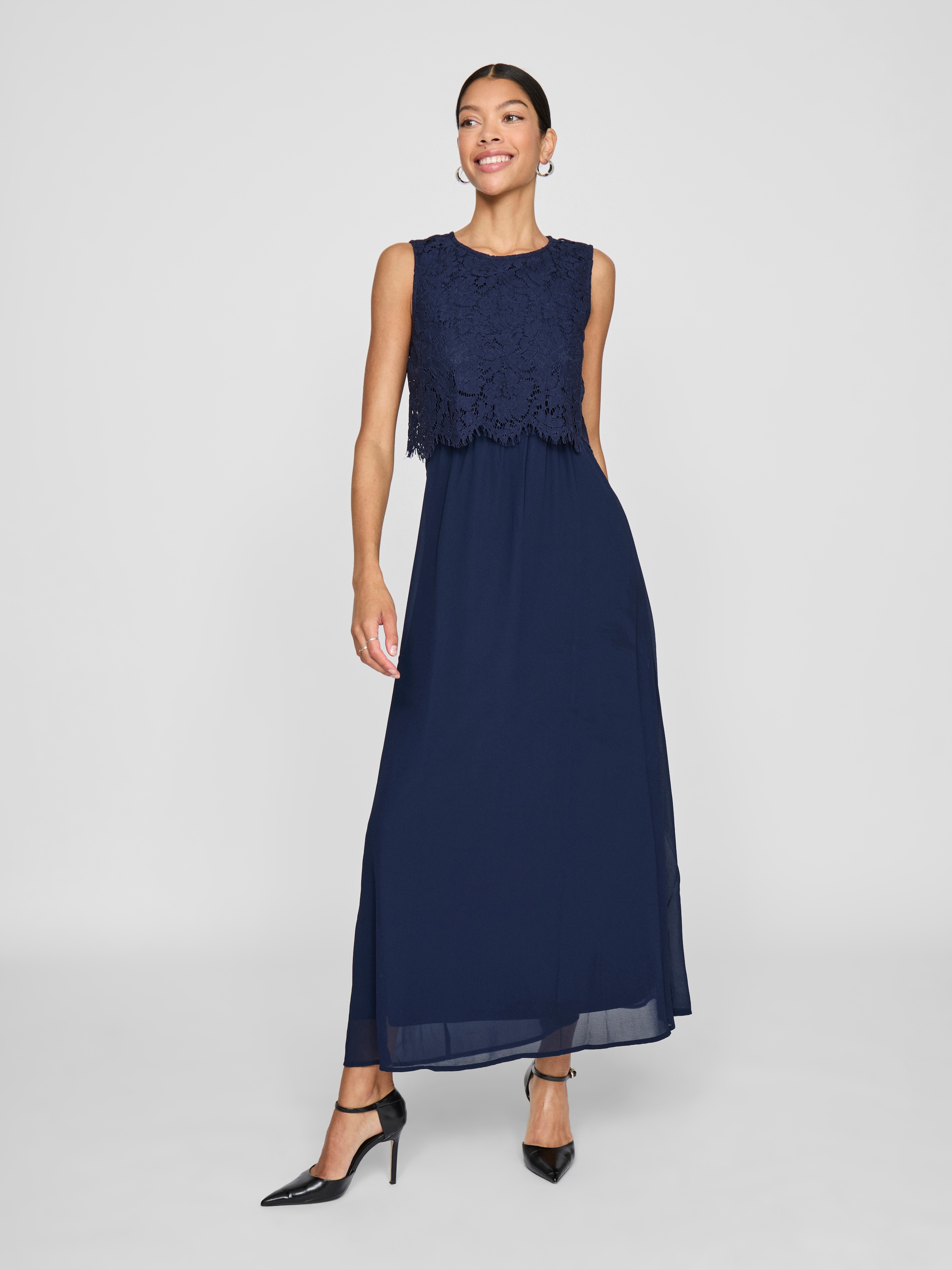 Vila Maxikleid "VIMILINA LACE DRESS - NOOS/DC" günstig online kaufen