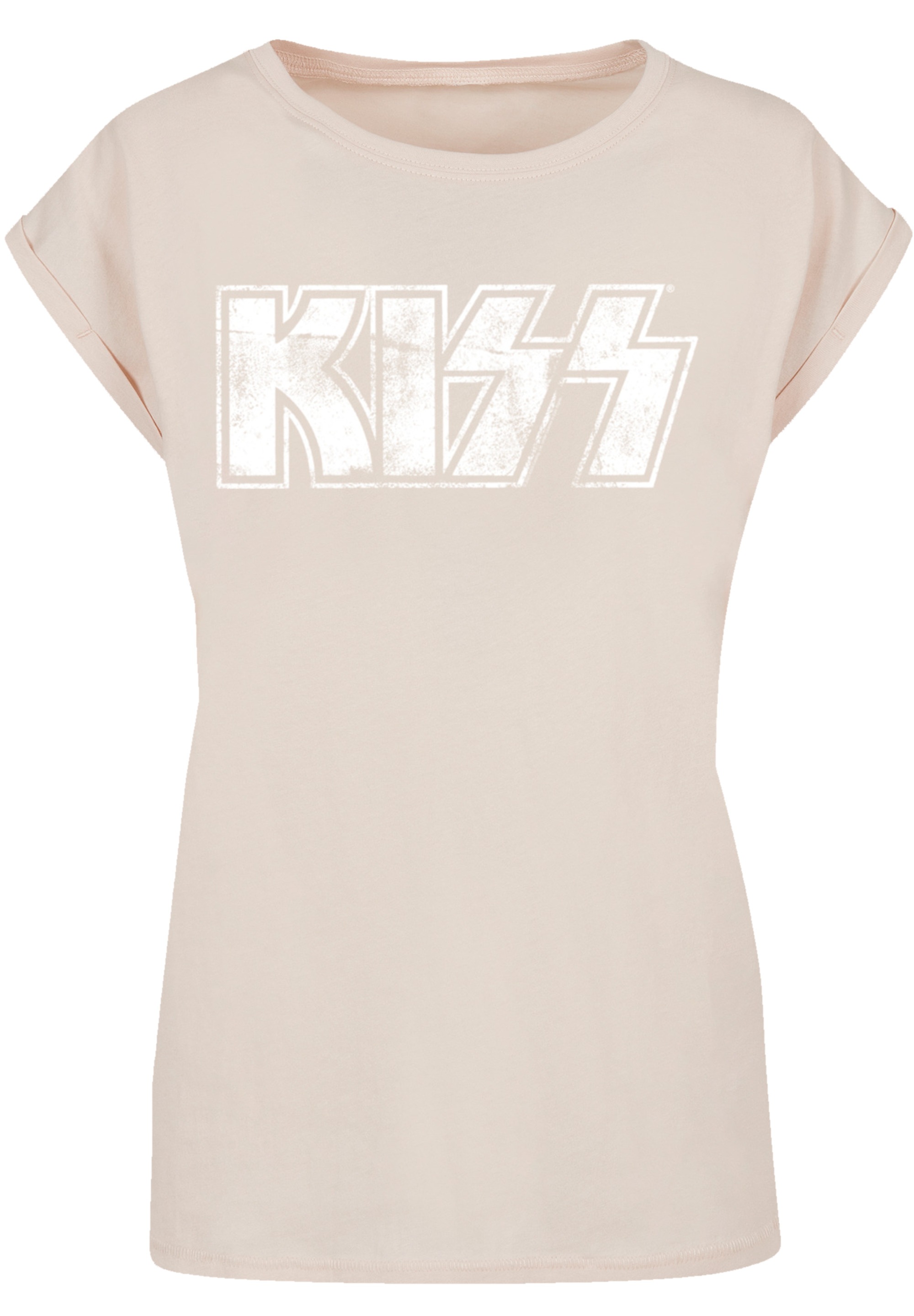 F4NT4STIC T-Shirt »Kiss Rock Band Vintage Logo«, Premium Qualität, Musik, By Rock Off