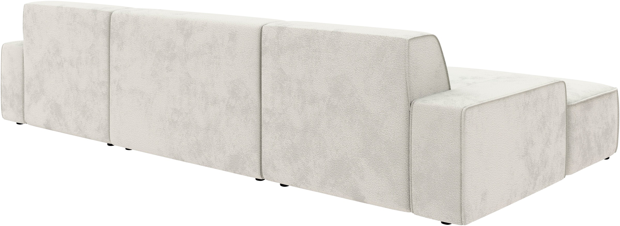TRENDMANUFAKTUR Wohnlandschaft »Graz, wahlweise mit Sitzvorschub und Bettkasten, U-Form, Breite 329 cm«, in Cord-, haustierfreundlichem LEO Struktur- oder LUMOS-3D-Bezug