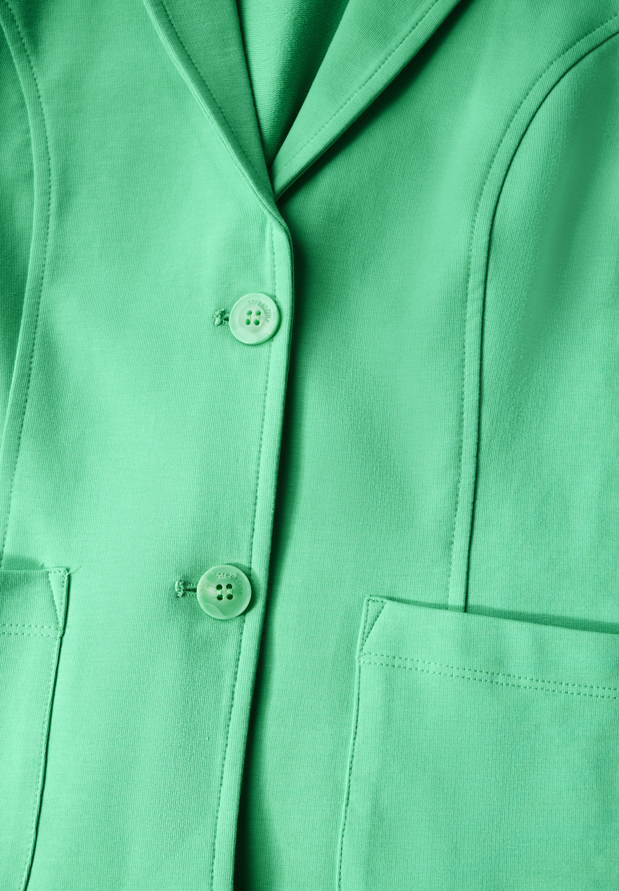 STREET ONE Sweatblazer, mit aufgenähten Taschen