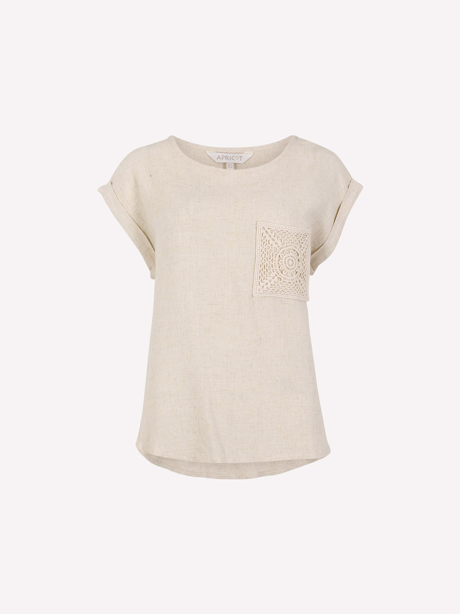 Apricot T-Shirt »T-Shirt aus Leinenmischung«