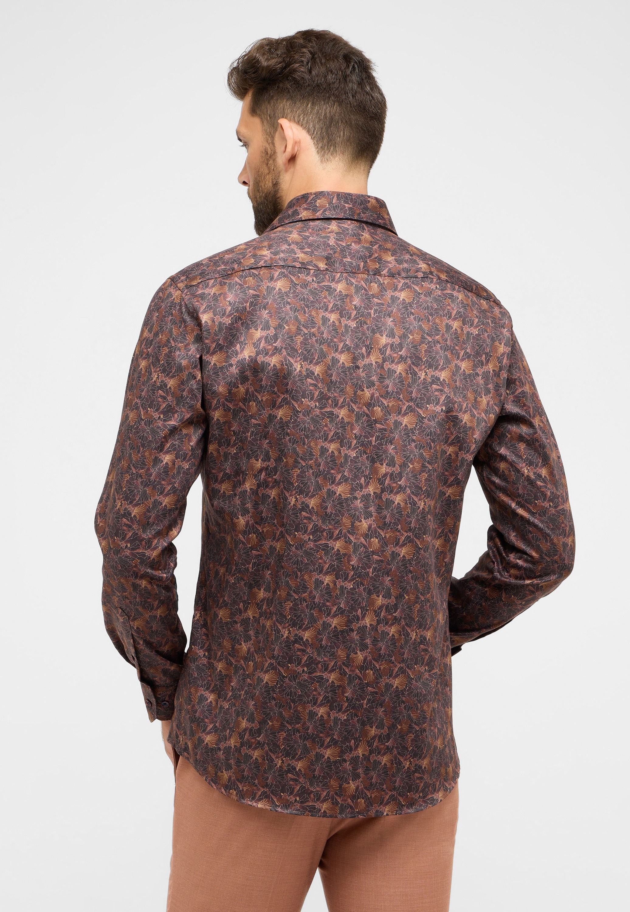 Eterna Langarmhemd »MODERN FIT« NON IRON (bügelfrei)